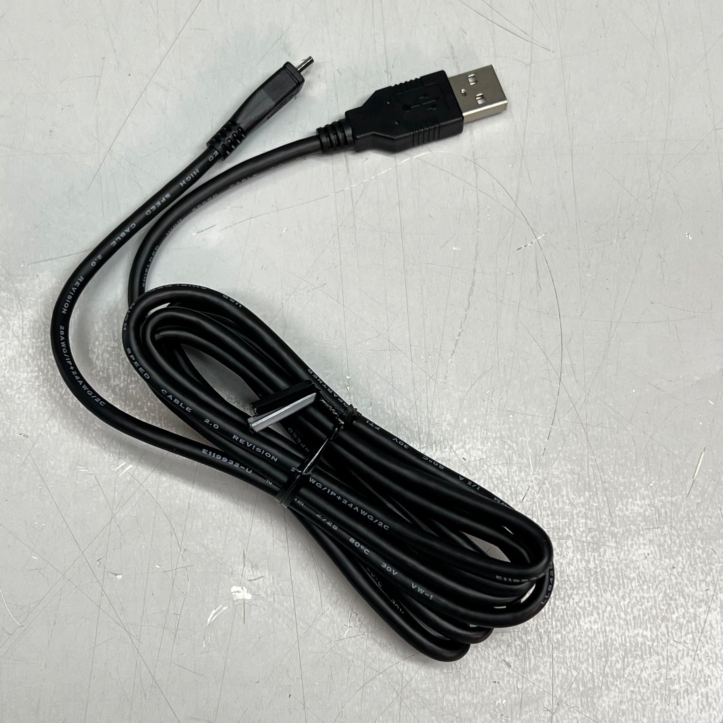 POWER A (2 PACK) USB 2.0 Charge Cable For PlayStation 4 6.5' Black CPFA122462-02