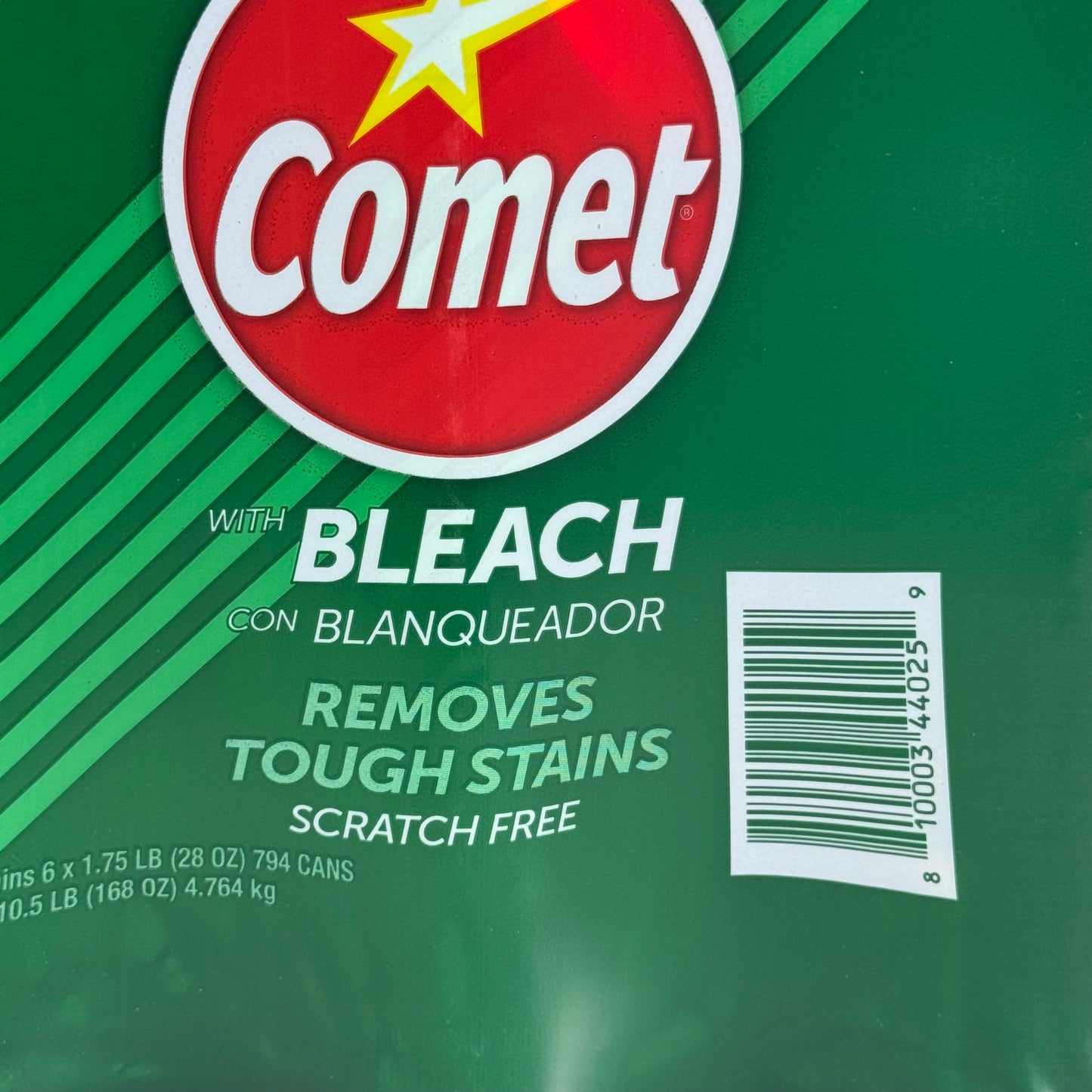 COMET (6 PACK) Bleach Powder Cleanser 28 oz.