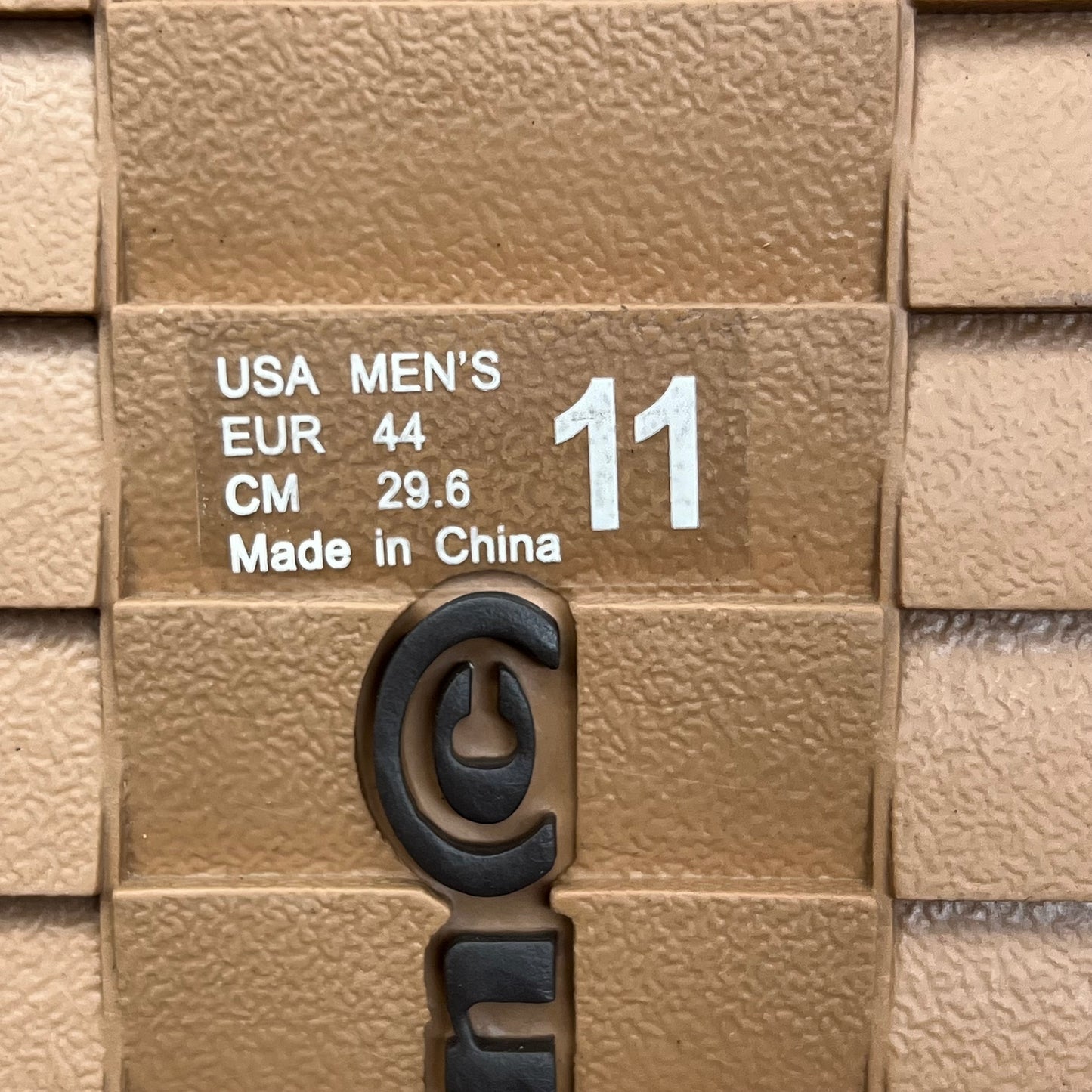 COBIAN Trestles Trek Slide EVA Top Sole Men's Sz 11, 44 Eu Chocolate TTS24-201-11