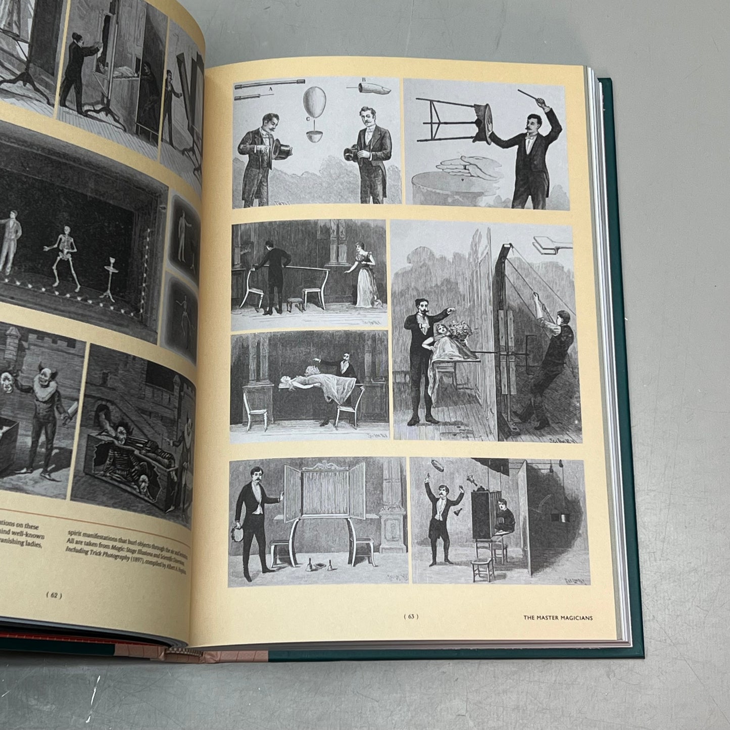 SPECTACLE OF ILLUSION Magic & Paranormal Hardback Book By Tomkins Matthew