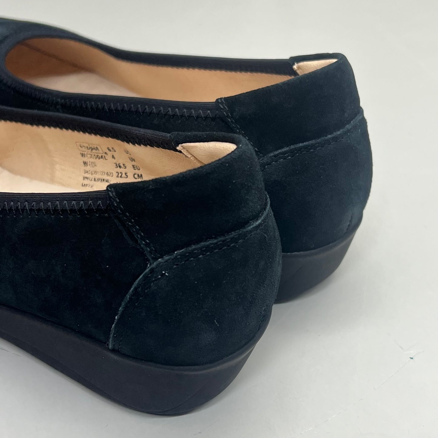 PROPET Yara Slip-On Cushioned Orthotic Comfort Womens Sz 6.5 Black Suede WCX004L