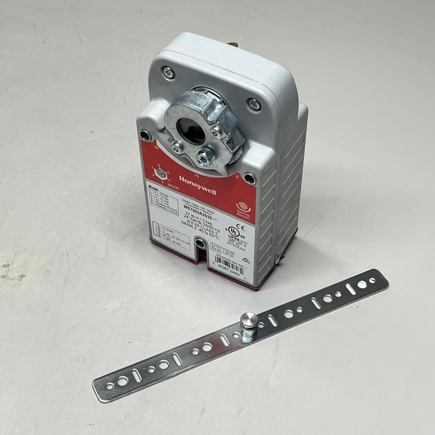 HONEY WELL Direct Coupled Actuator 3 Nm Spring Return  24 VAC MS7503A2030