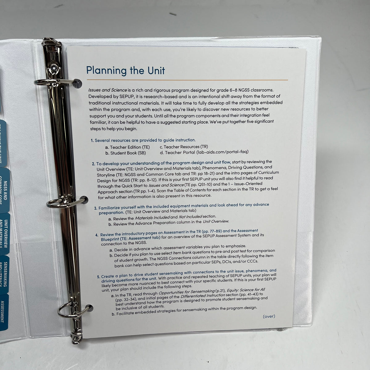 LAB AIDS Issues & Earth Science Solar System & Beyond Teachers Edition & Binder