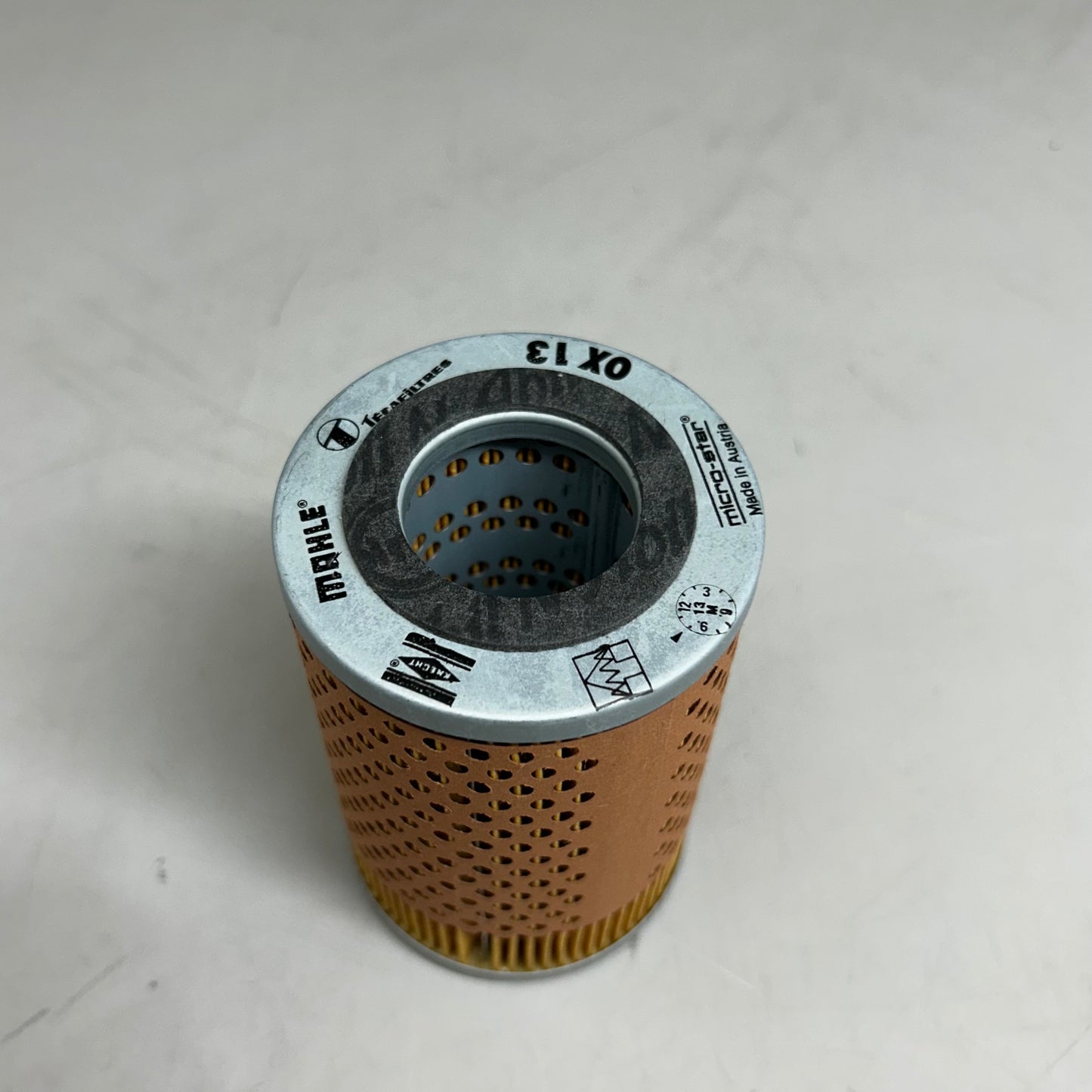 MAHLE Oil Filter Insert Replacement Part For Mercedes-Benz OX13D