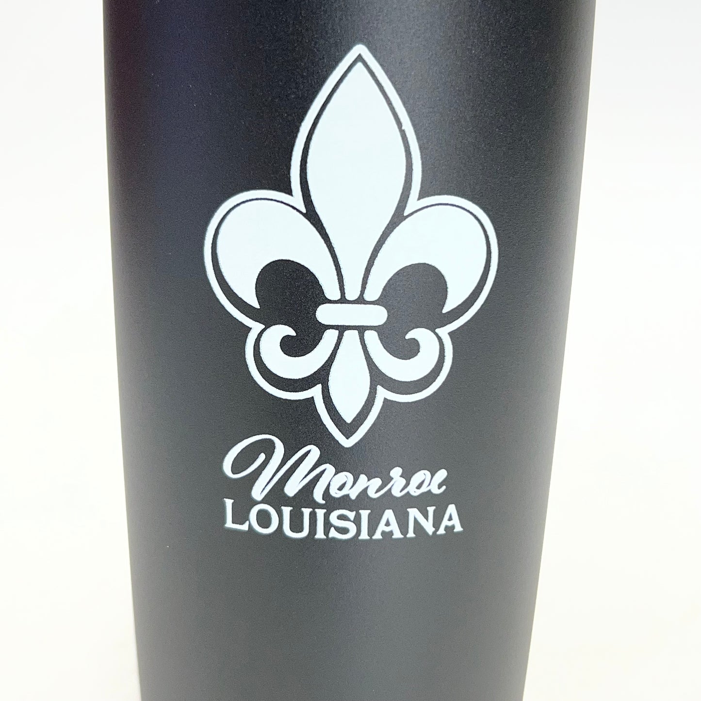 US PALY 20 Oz Stainless Steel Tumbler with Design, Black C800-WM