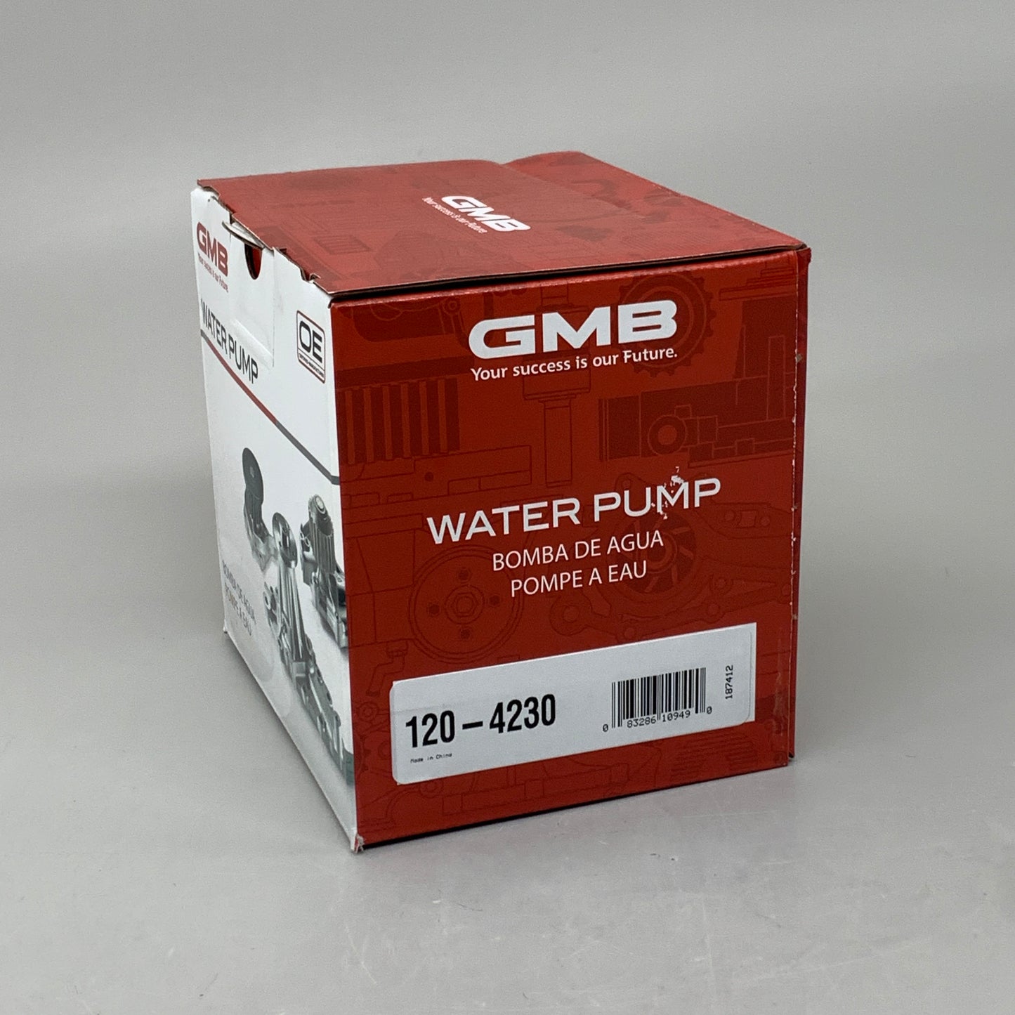 GMB Aluminum Engine Water Pump for Chrysler and Dodge Vehicles 187412 120-4230