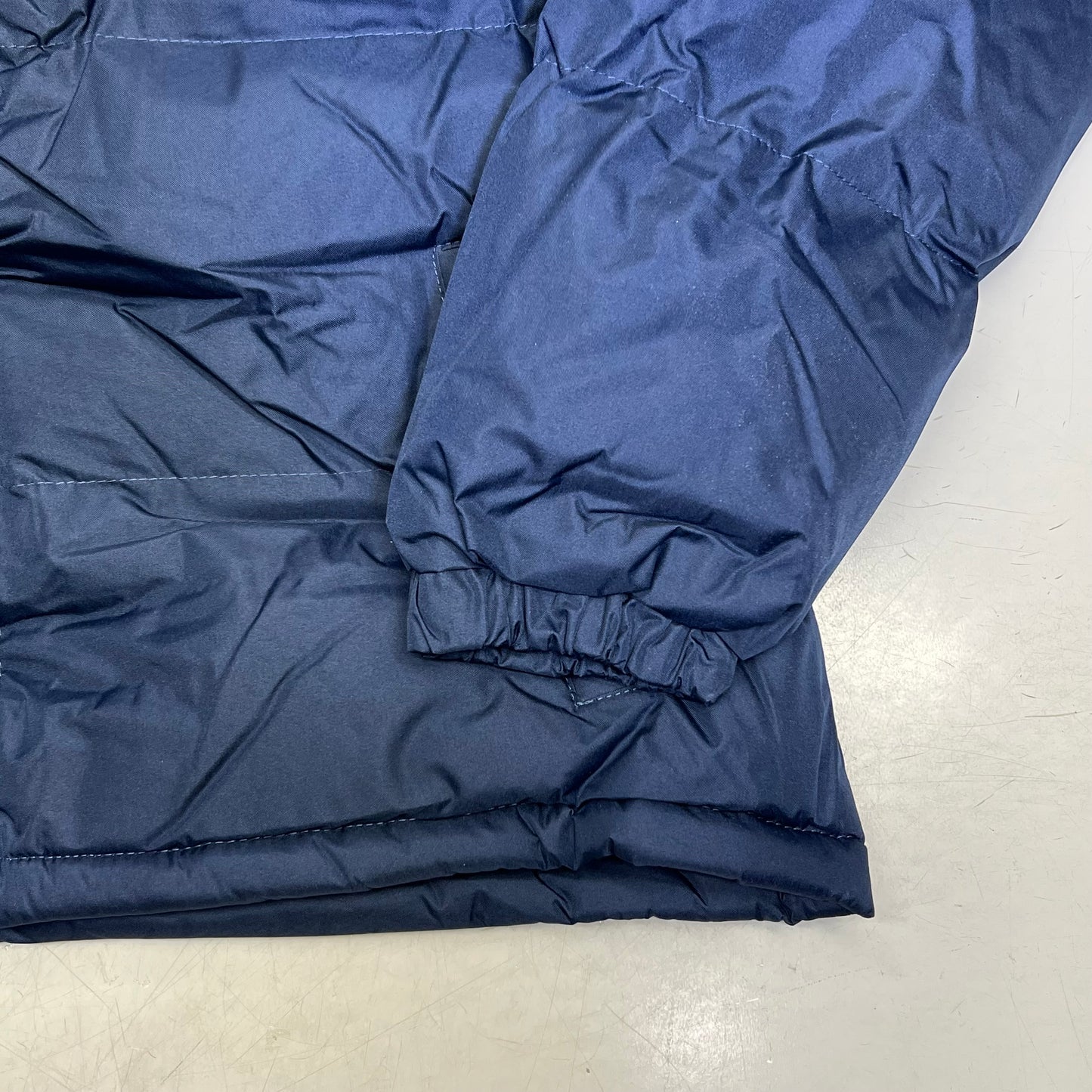 AMERICAS SUPPLIER Heavyweight Zip Up Coat Jacket Men's Sz L Navy Blue 2383077