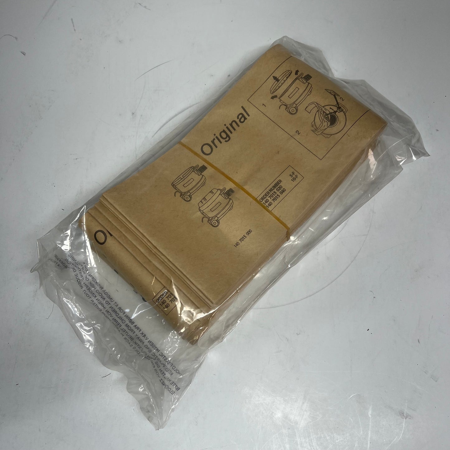 NILFISK ADVANCE (10 PACK) Paper Vacuum Bag For Commercial Machines 140701|5040