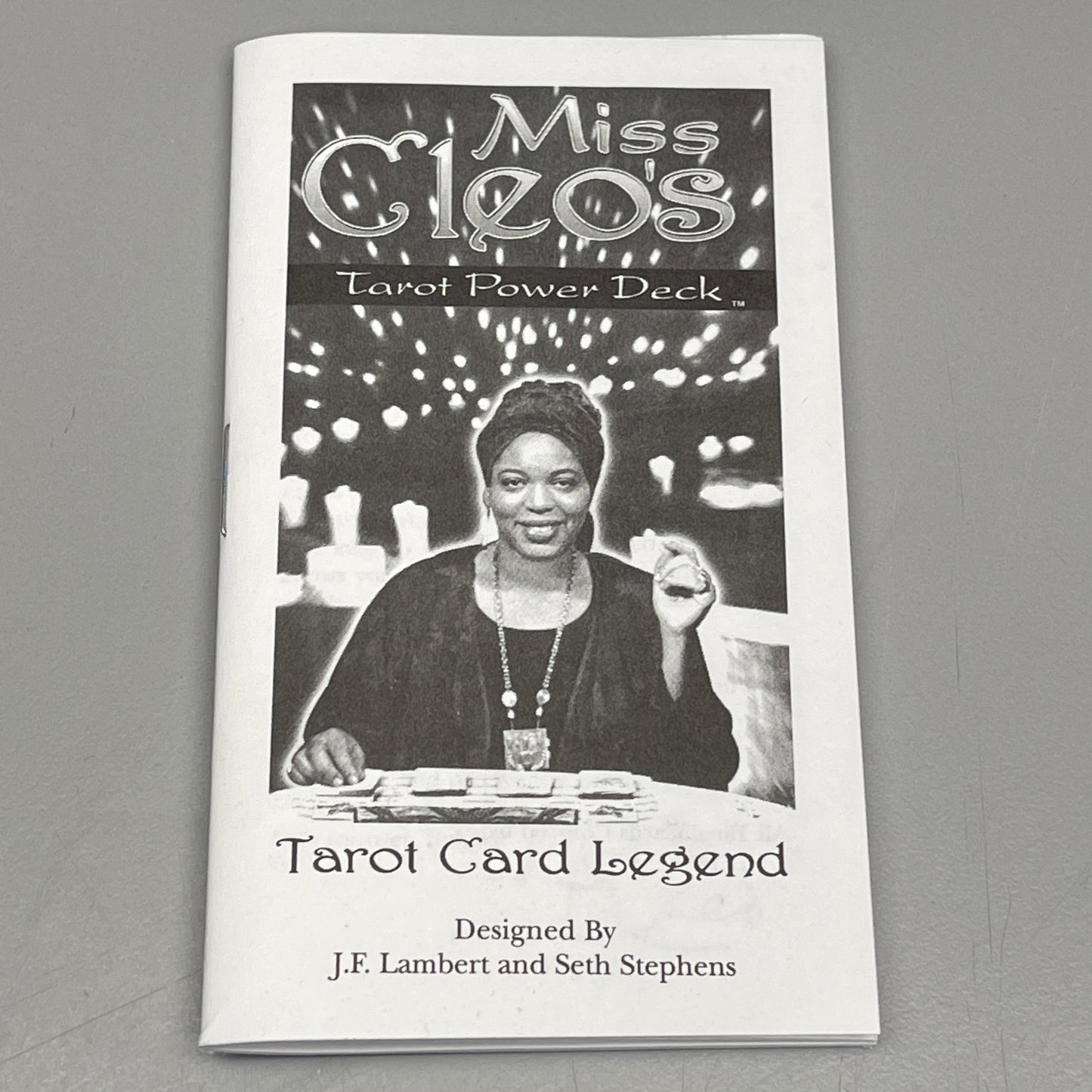 MISS CLEO'S (3 DECKS) Vintage Tarot Power Deck in Hard Cover Box