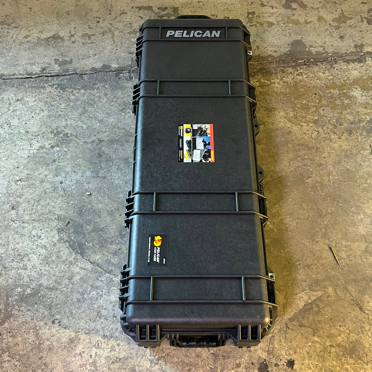 PELICAN 1720 Long Cases 44"L x 14"W Black 017200-0000-110