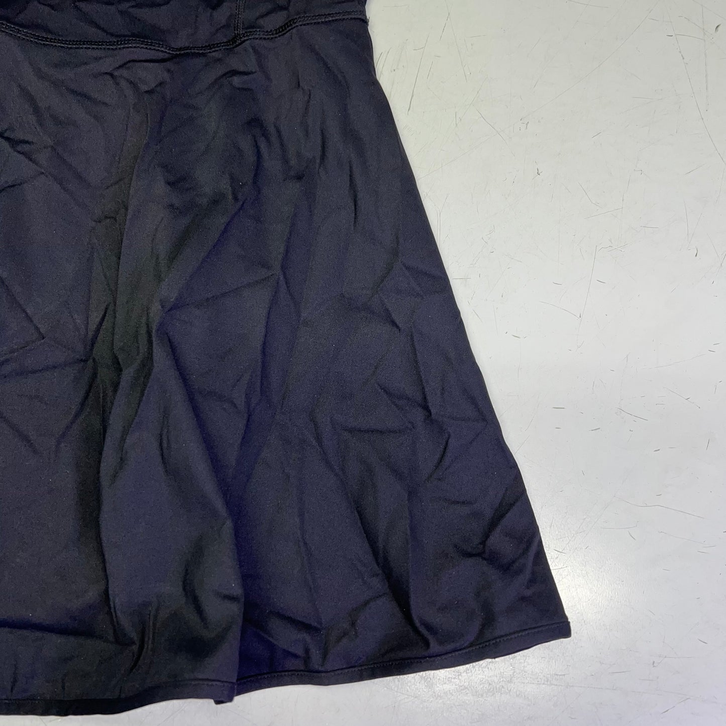 ATTRACO Racerback Athletic Dress W/ Breathe Mesh Shorts Women's Sz M Black (As-is)