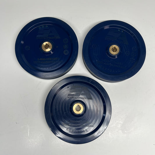 SPORTS ATTACK (SET OF 3) Throwing Wheels Jr Hack Attack Softball Navy Blue