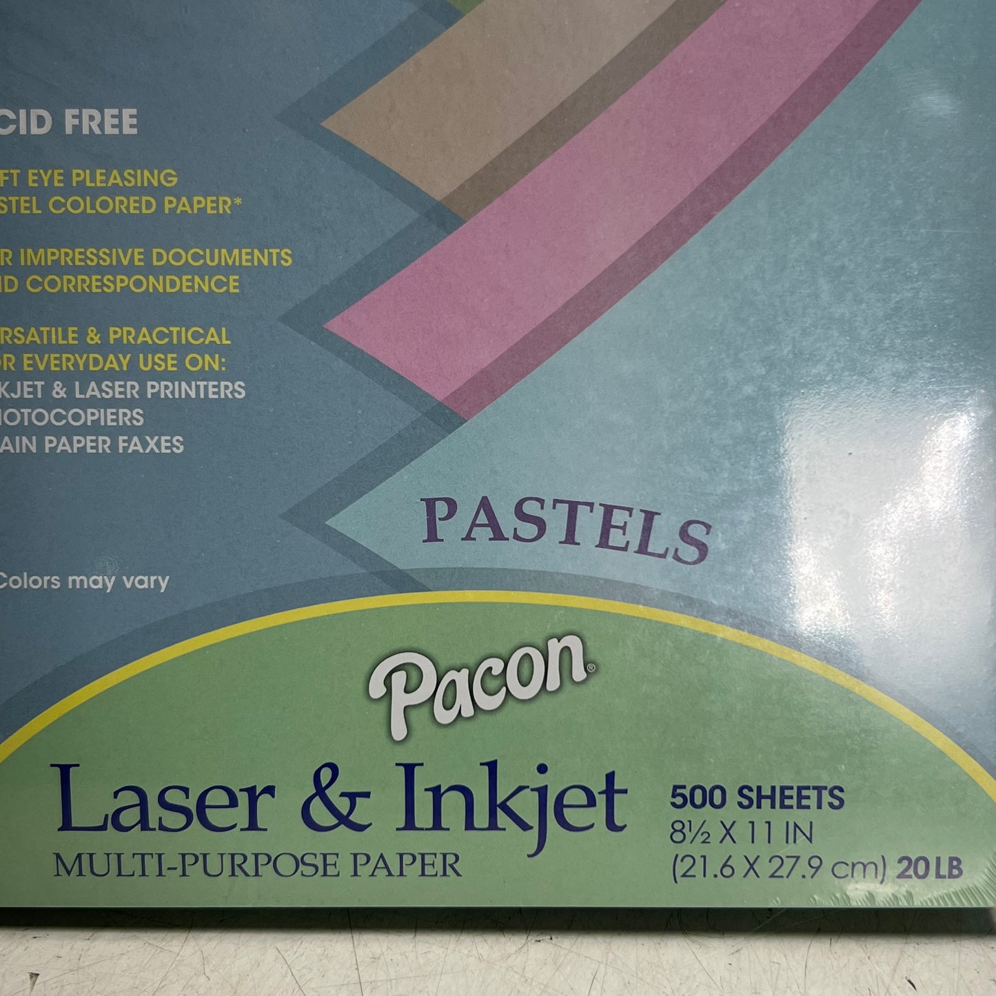 PACON (500 Sheets) Laser & Inkjet Multi Purpose Paper Sz 8-1/2" x 11", PI0I058