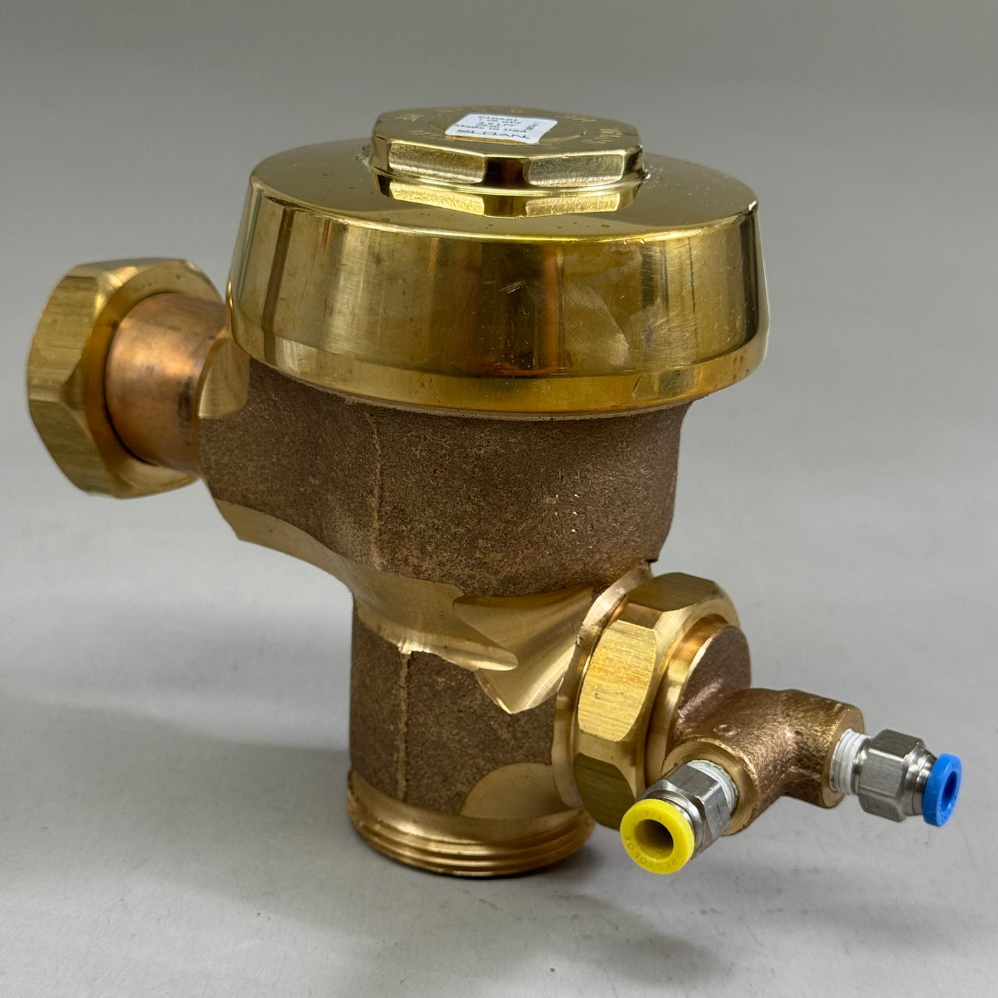 SLOAN Single-Flush Manual Concealed Flushometer Gold 9603-1.28 (New Other- (Distressed Packaging))