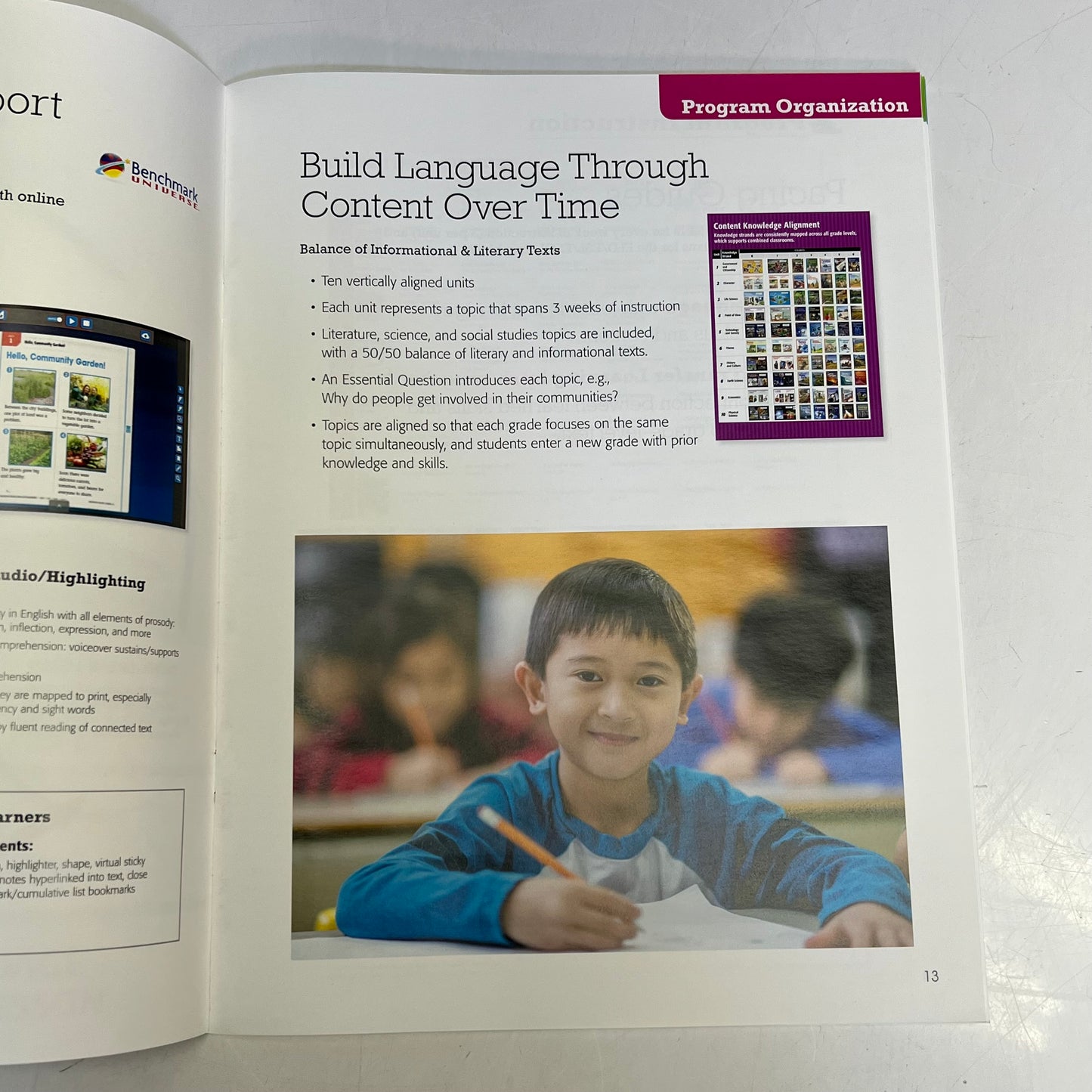 BENCHMARK Advance English Language Development, Assessment & Guides For Teachers