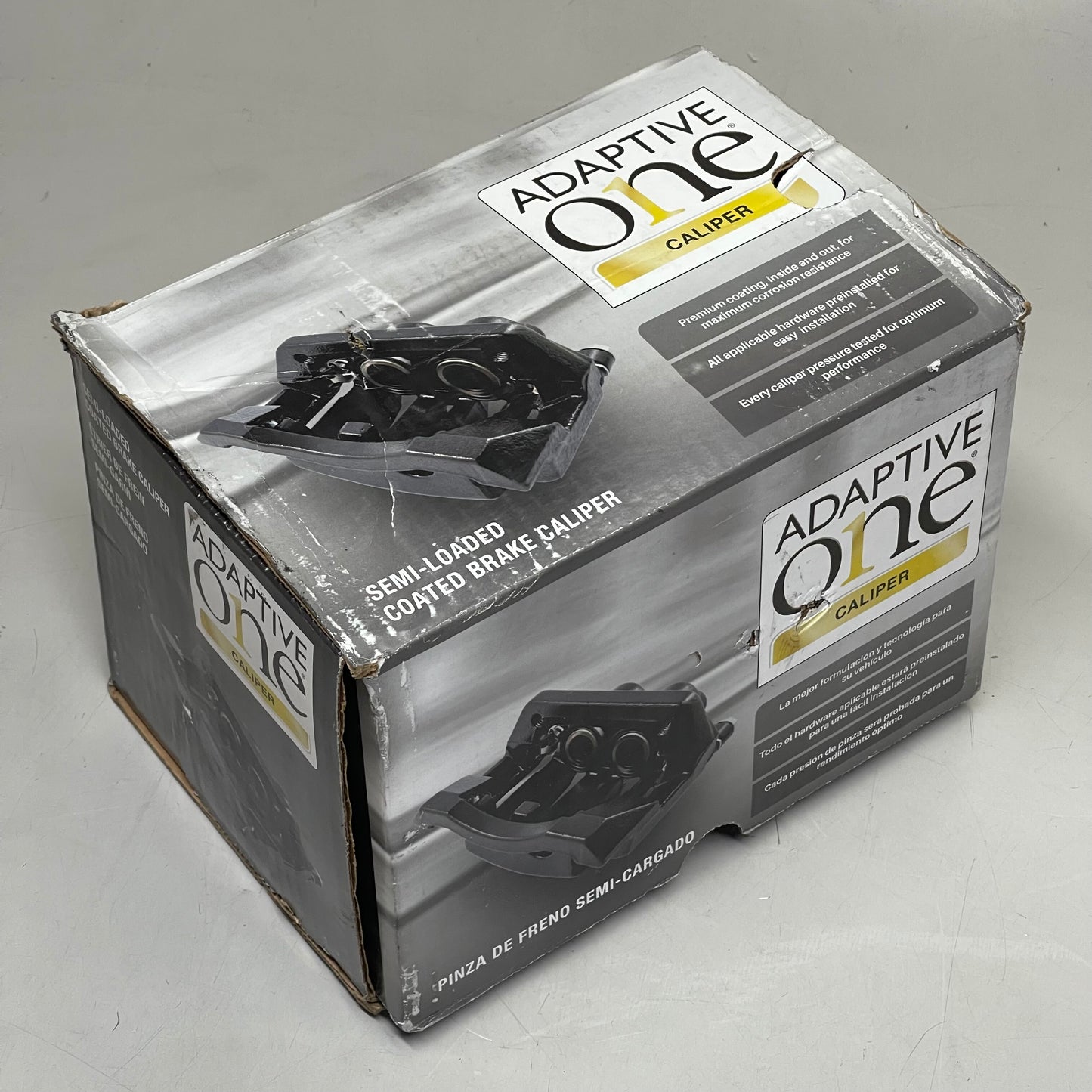 NAPA ADAPTIVE ONE Semi-Loaded Caliper, Single Piston Floating Black 3294XA