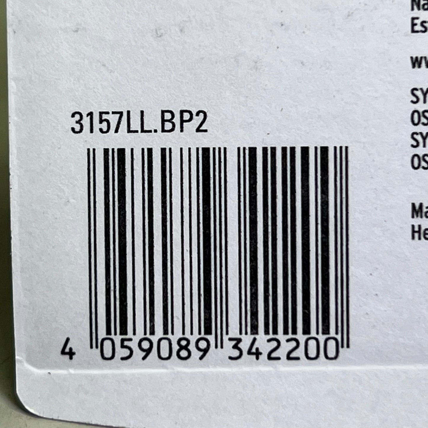 SYLVANIA (6 Bulb) Long Life Mini Bulb Clear 3157