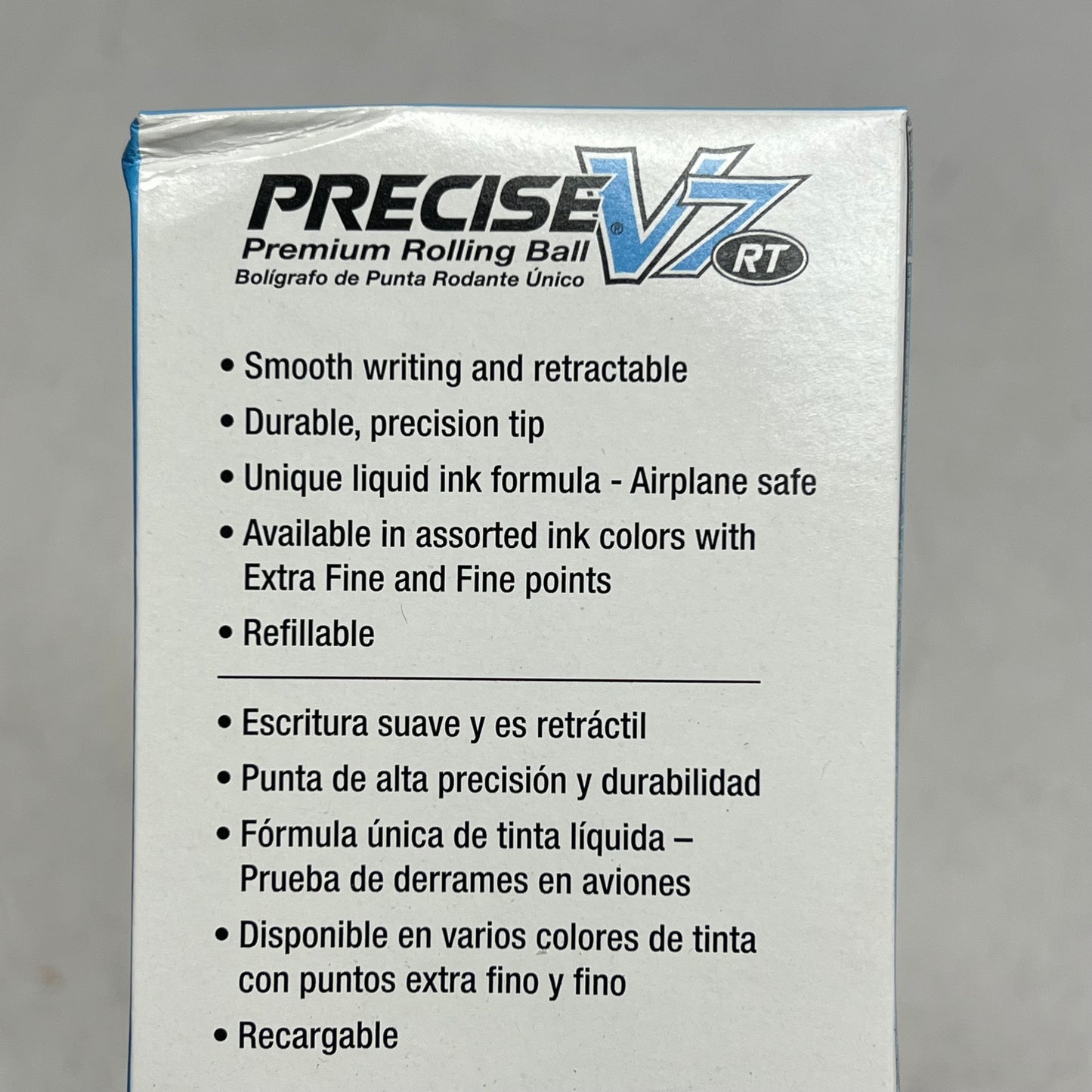 PILOT (2 PACK, 12 EACH) Precise V7 Retractable Rollerball Pens Fine 0.7 mm Blue