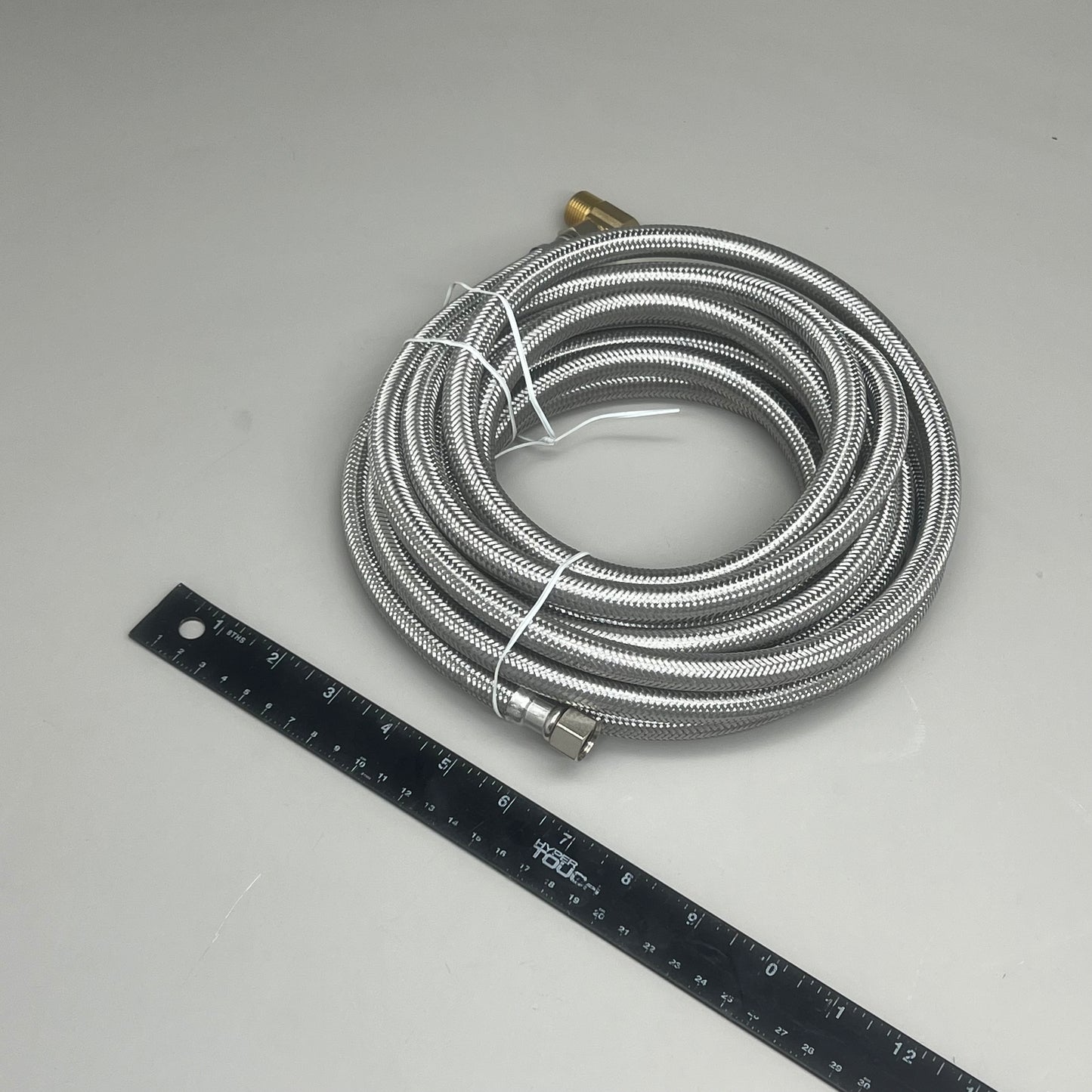 HIPPOHOSE Braided Burst Proof Fits All Models Dishwasher Hose Fittings Included 20ft X003QGVSTD