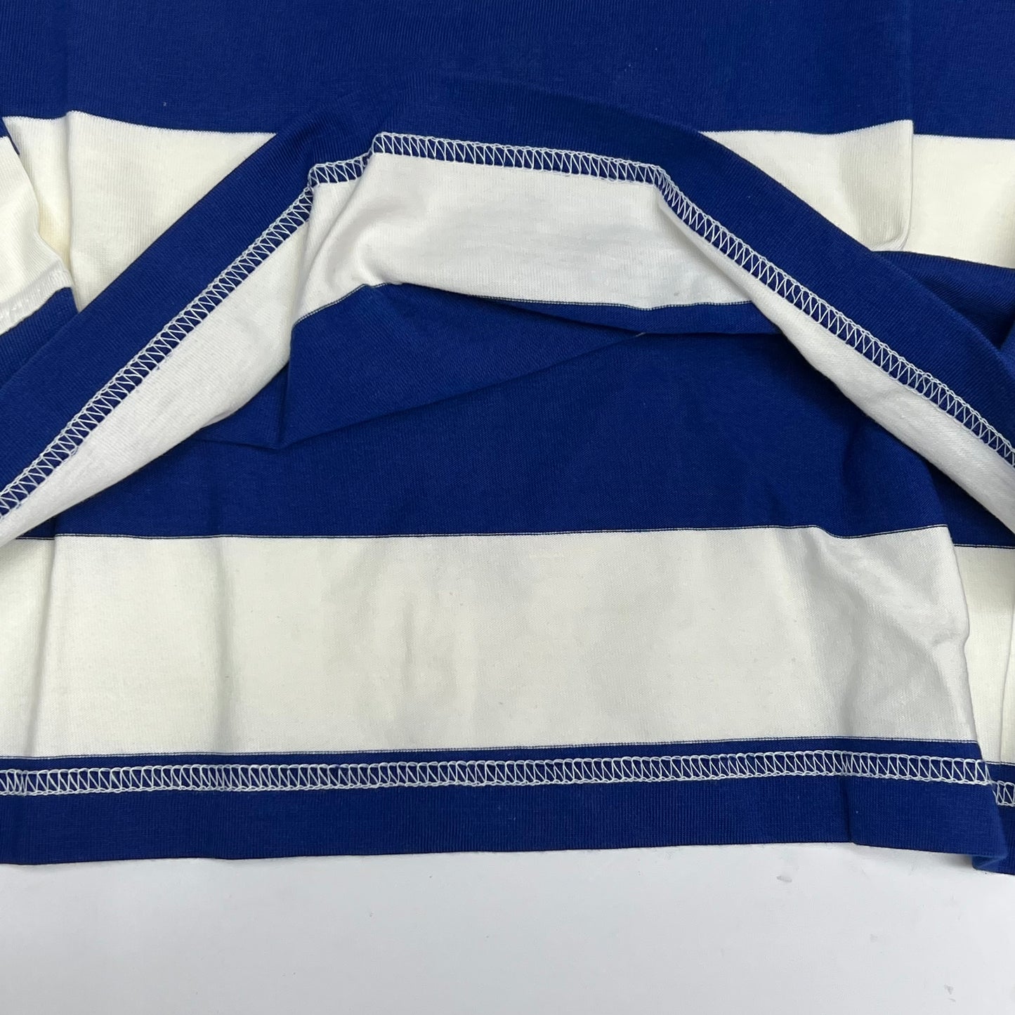 ZA@ U.S. POLO ASSN Long Sleeve Collard Shirt  Men's Sz XL Vineyard Blue/White 98826
