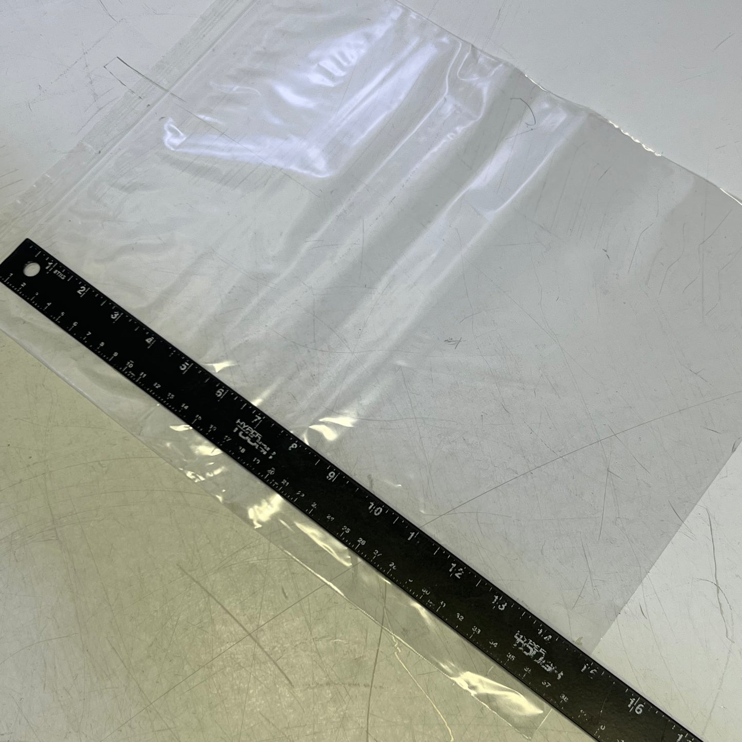 JDE (100 Bags) Clear Zip Lock Bags 2000981 Sz 12" x 15"