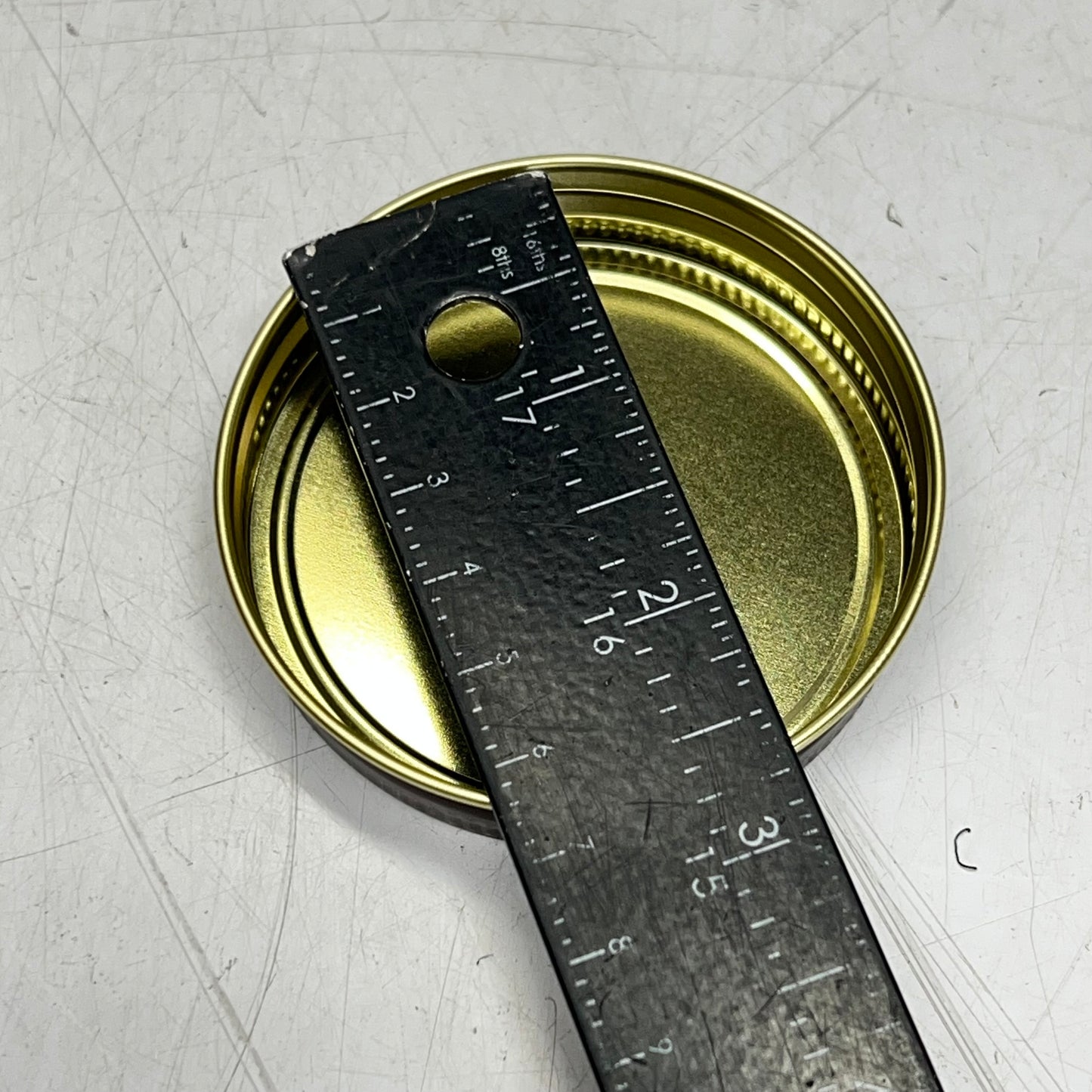 ZA@ NORTH MOUNTAIN  (300 PACK) Regular Mouth Metal Unlined Mason Jar Lids (As-Is)