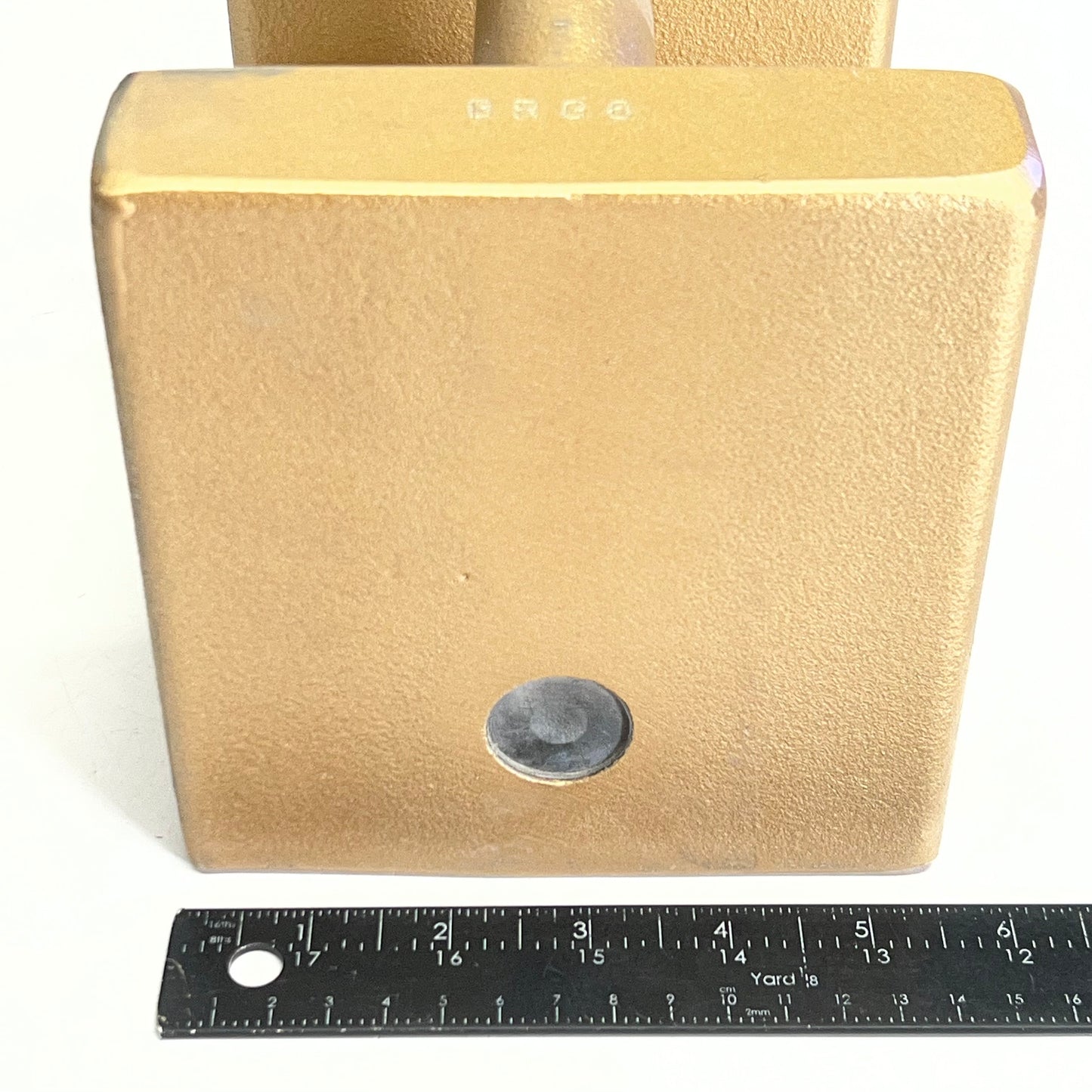 RICE LAKE Calibration Weight 20 Kg. Painted Density 7.2 Golden 12771