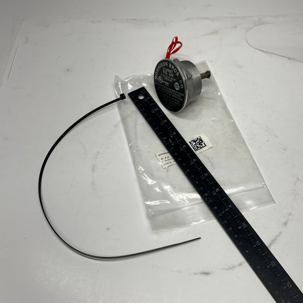 MORRISON BROS CO Threaded Emergency Vent 16 Oz MODEL 244 MO2440MA0030AVER
