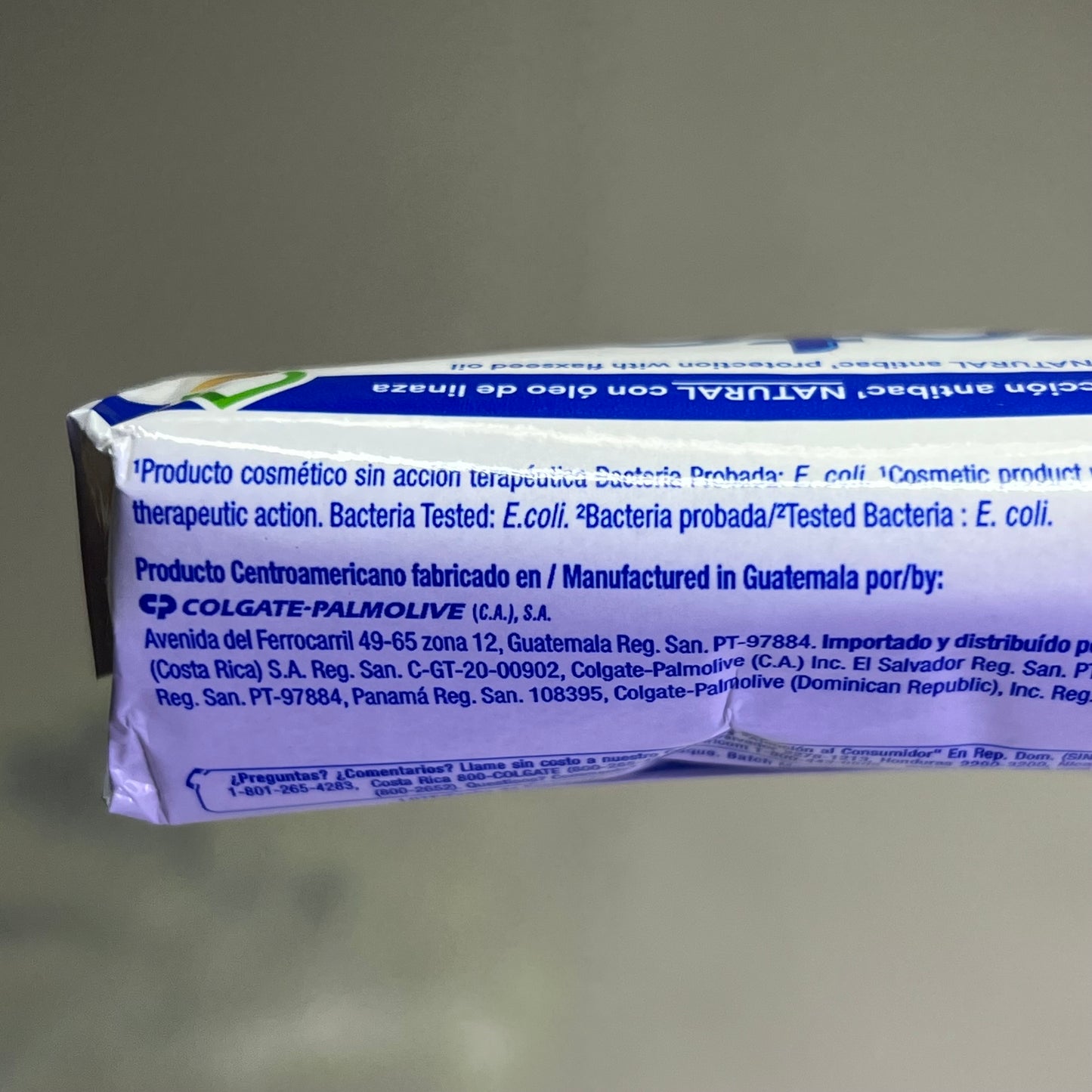 PROTEX (12 PACK) Oats & Flaxseed Oil +Prebiotic Natural Antibac Bar Soap 3.88oz