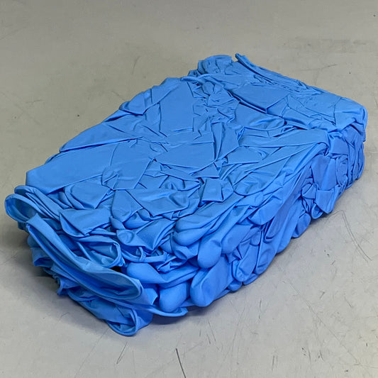 PROWORKS (100 Pack) Powder Free Nitrile Examination Gloves S Blue GL-N135FS