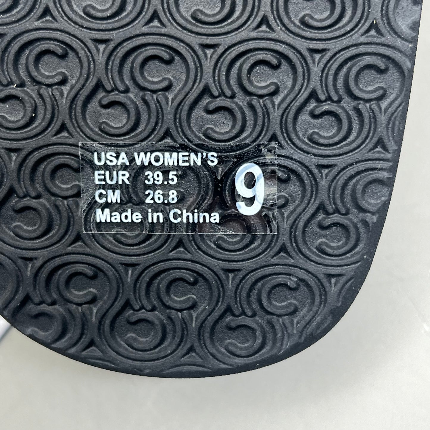 COBIAN Nia's Bounce 2 Synthetic Leather Women's Sz 9, EU 39.5 Black NIA25-001-9