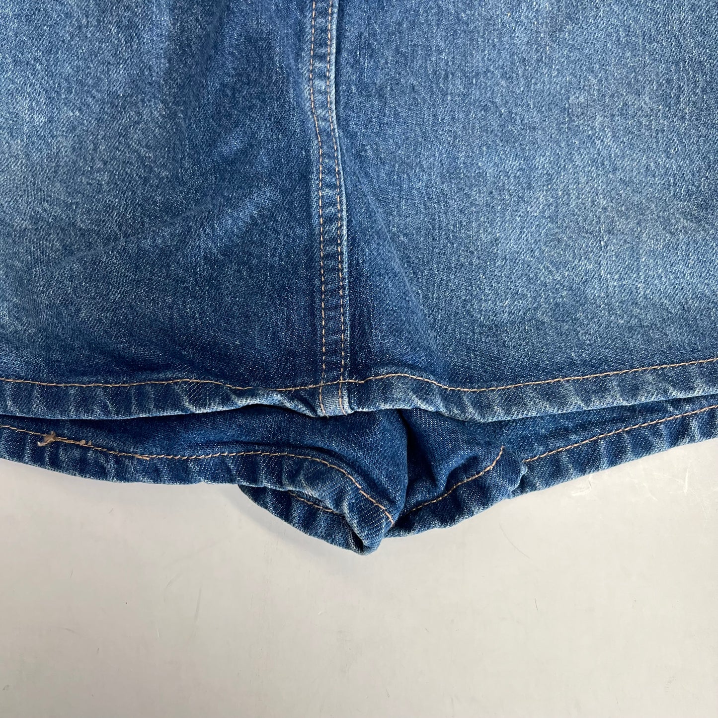FREE PEOPLE Gallivanting Peekaboo Skort Women's Sz 31 Blue Rebel OB1904070