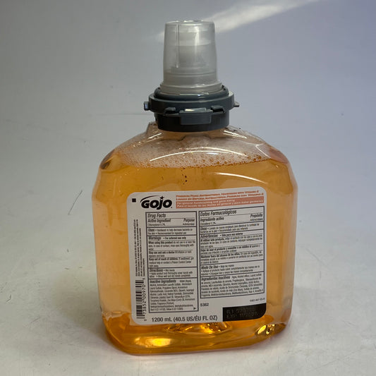 ZA@ GOJO (3 PACK) Hand Sanitizer Foam Refill Kills 99.9% of Germs Dermatologist tested 40.5 fl. oz. 5362-02 BB 11/28