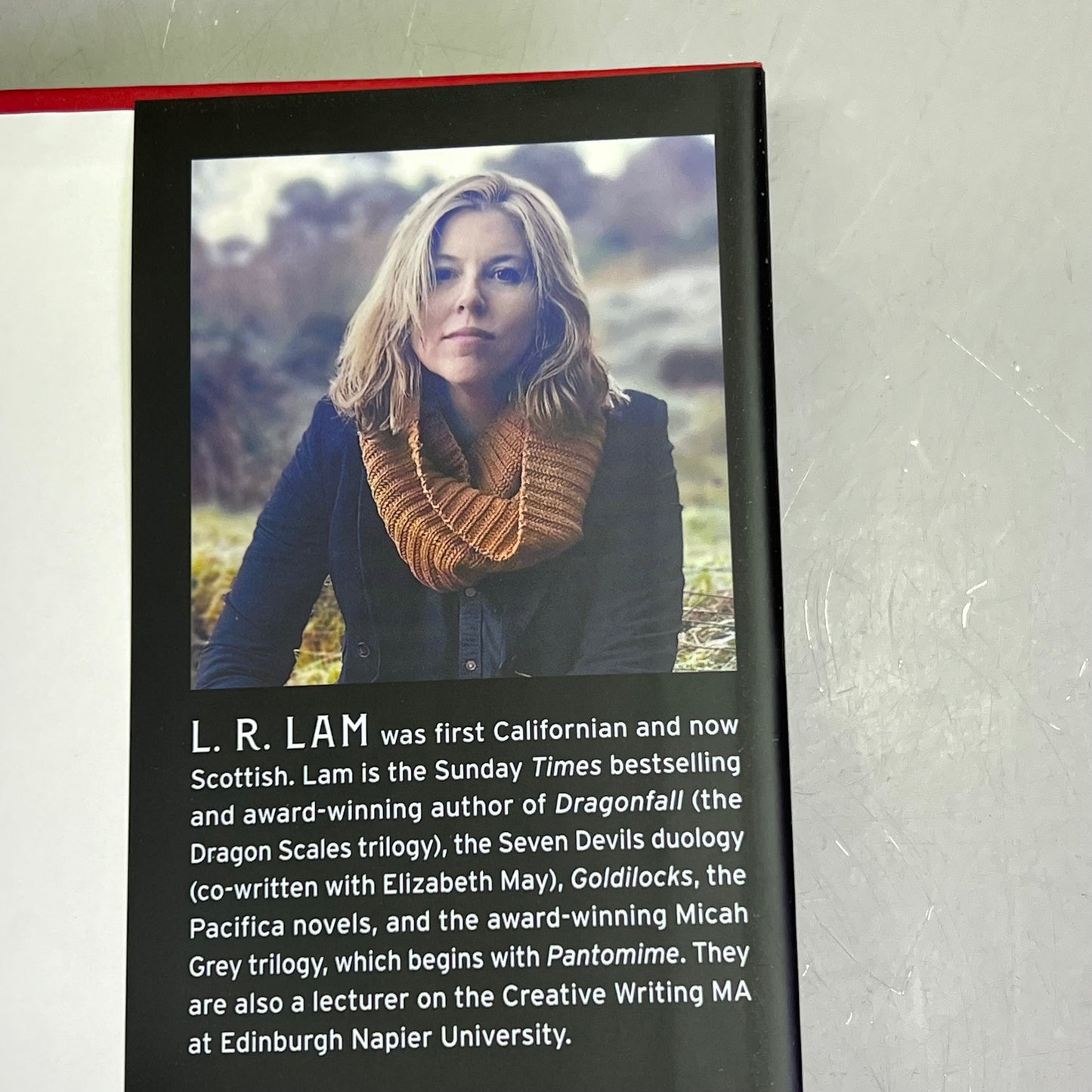 DRAGON FALL Fantasy Book 1 Of 2 Dragon Scales By L. R. Lam Hardback Book