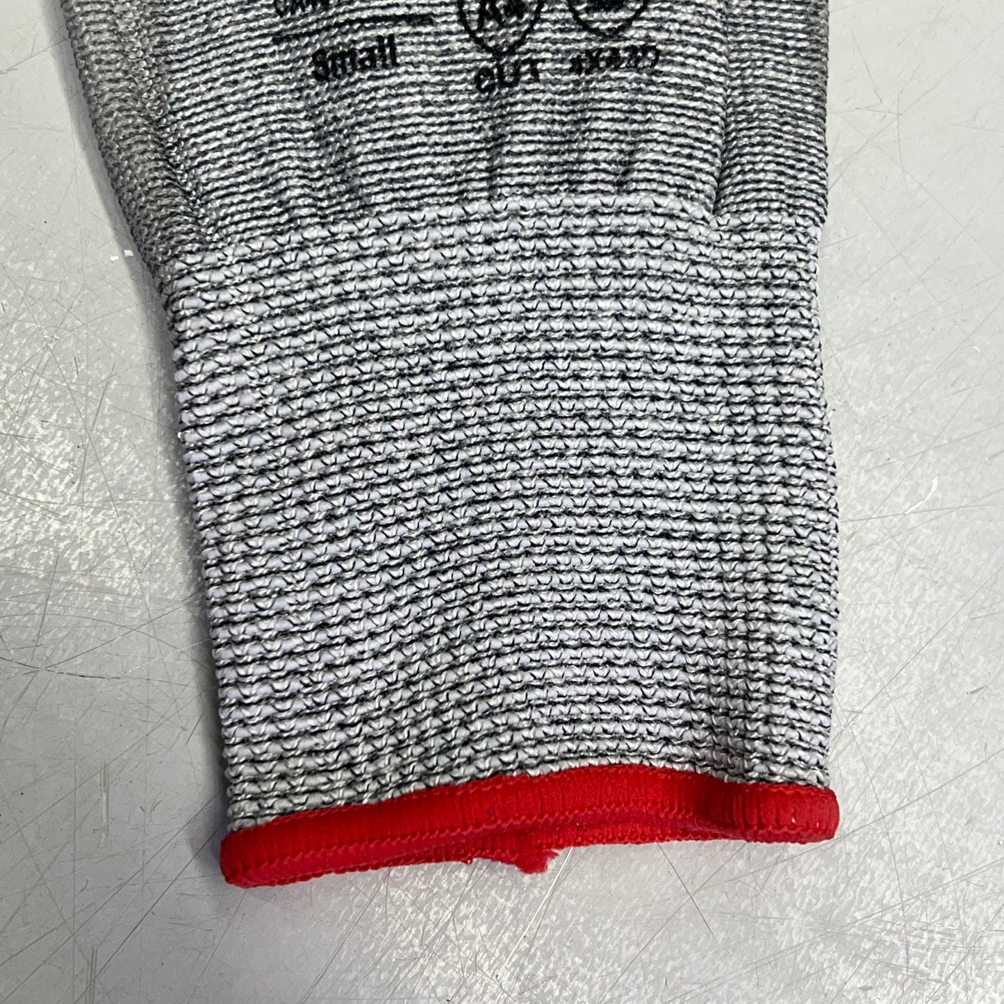 BEST BARRIER (12 PK) Gloves Anti-Cut Level 4 Cut PU Coated Sz S Grey CA4617