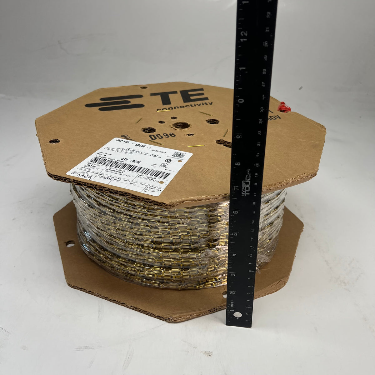 TE CONNECTIVITY (10,000 PACK) Faston Quick Connect Terminals Gold 0233928383