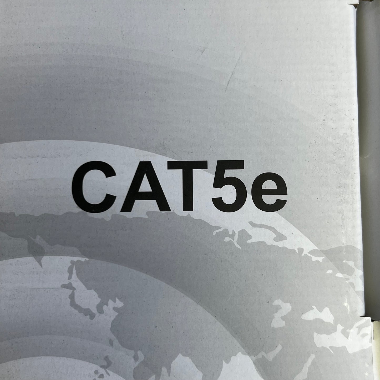 UNV 1000 ft. Network Cable, White Cat5e