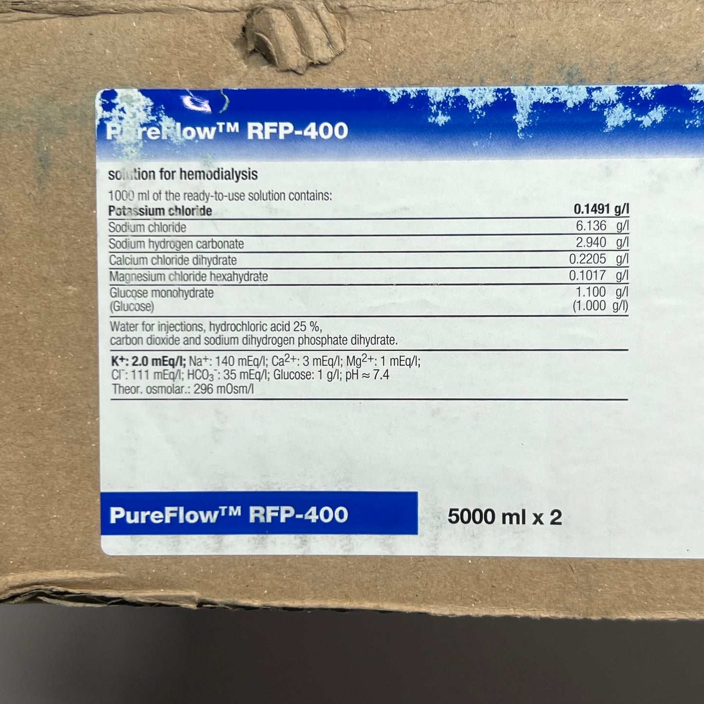 ZA@ PURE FLOW (2 PACK) Eye Wash Station 5000ml. PFP-400