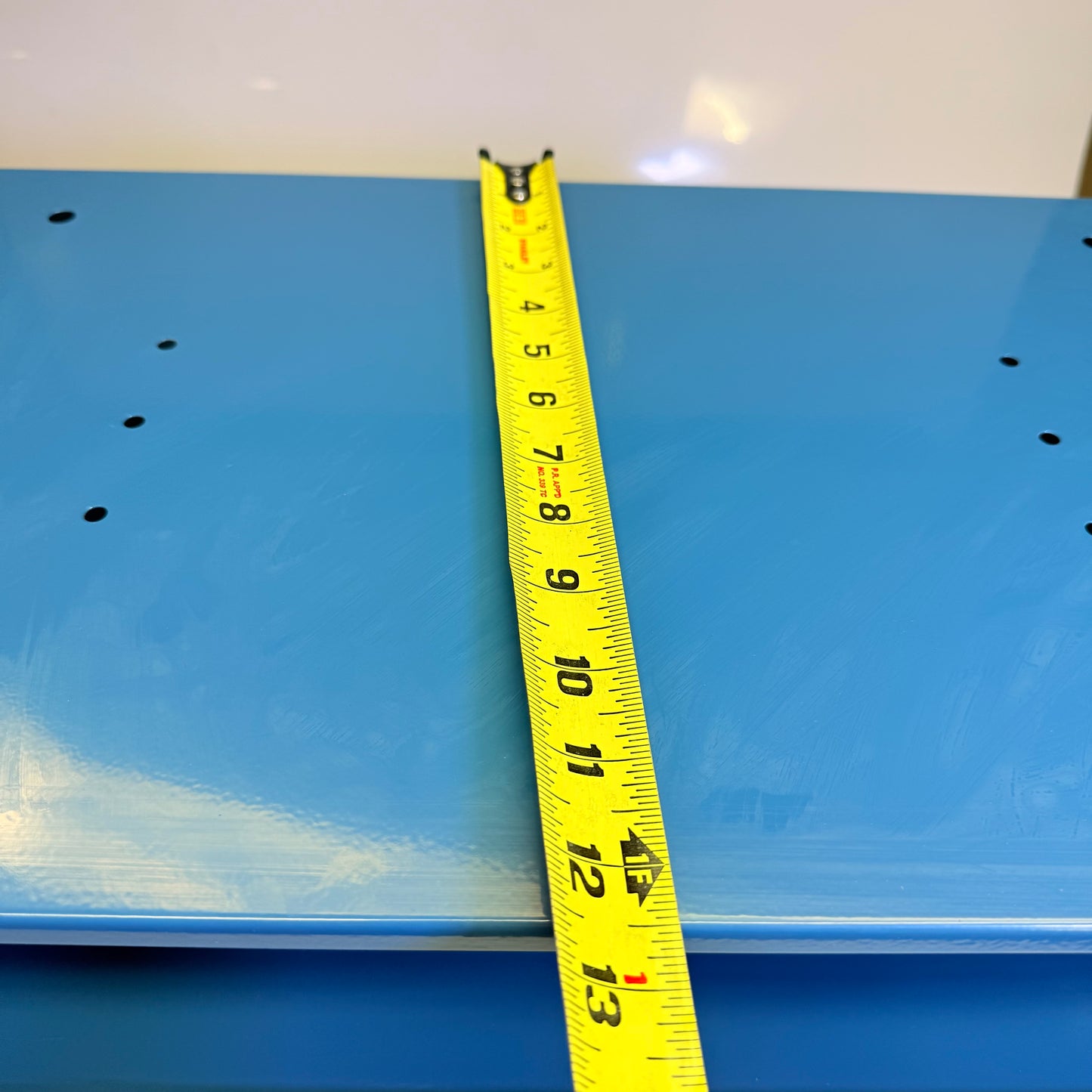 DURHAM MFG 5 Drawer Small Parts Slide Rack Cabinet Class C 12-1/2"x 20-1/2"x 21"  Blue New-Other