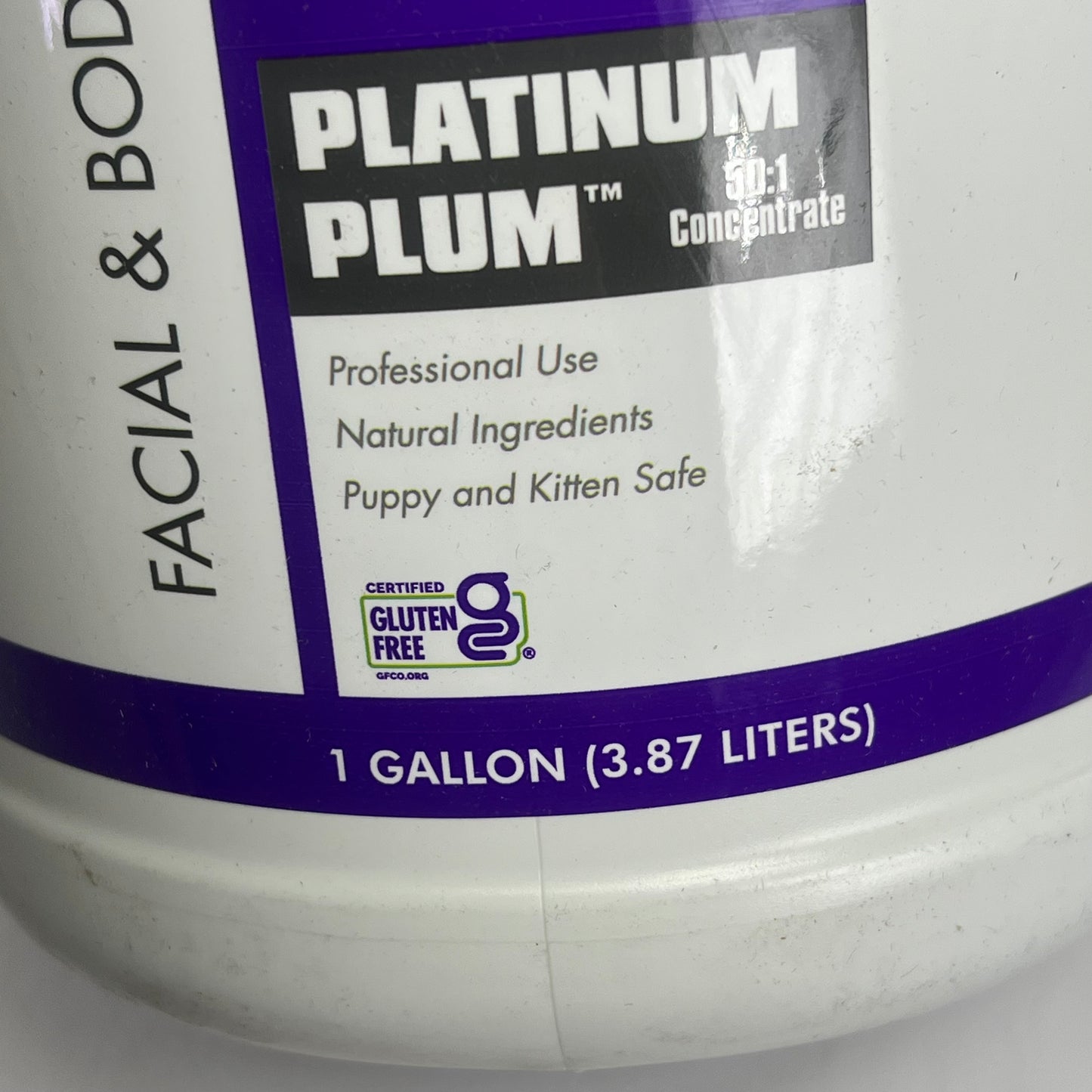 SPECIAL FX Facial & Body Shampoo Dilutes 50:1 Biodegradable Non Toxic 1 Gal