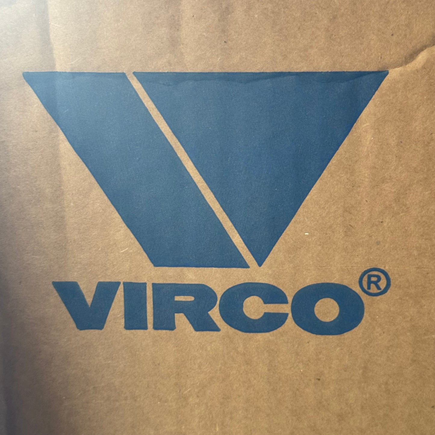 ZA@ VIRCO Combo Chair Desk Sz 29.5” H x24” W x 33” L 9640BR Blue and Brown