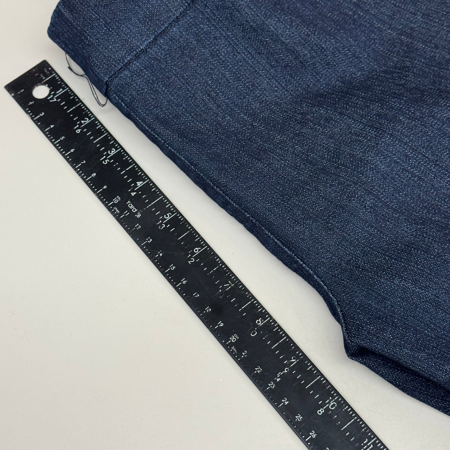 MULTIPLES Narrow Leg Pants Petite Women's Sz 12 Denim M2604P