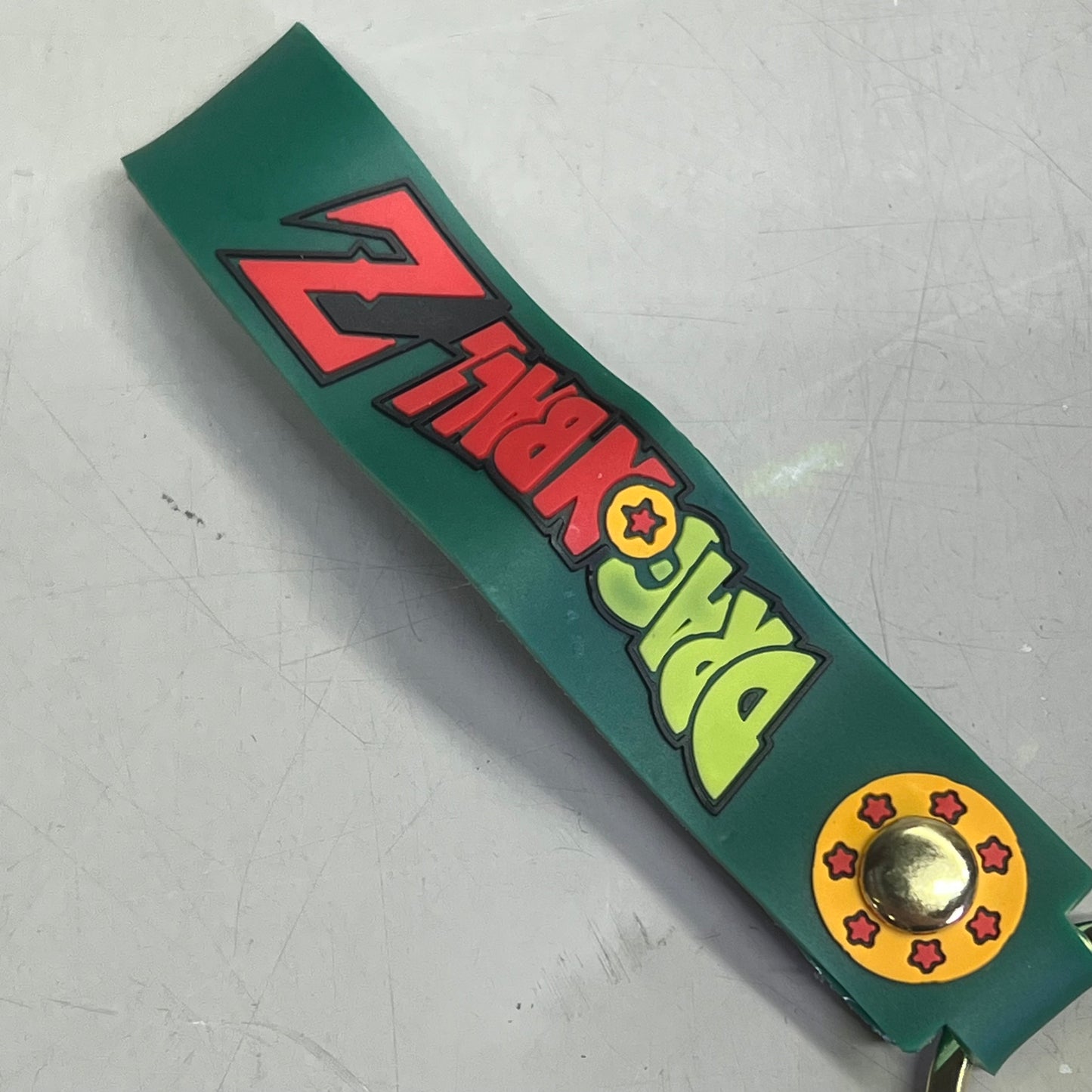 DRAGON BALL Z  (12 PACK) Assorted Anime Characters Keychain w/ Wrist Band 9"