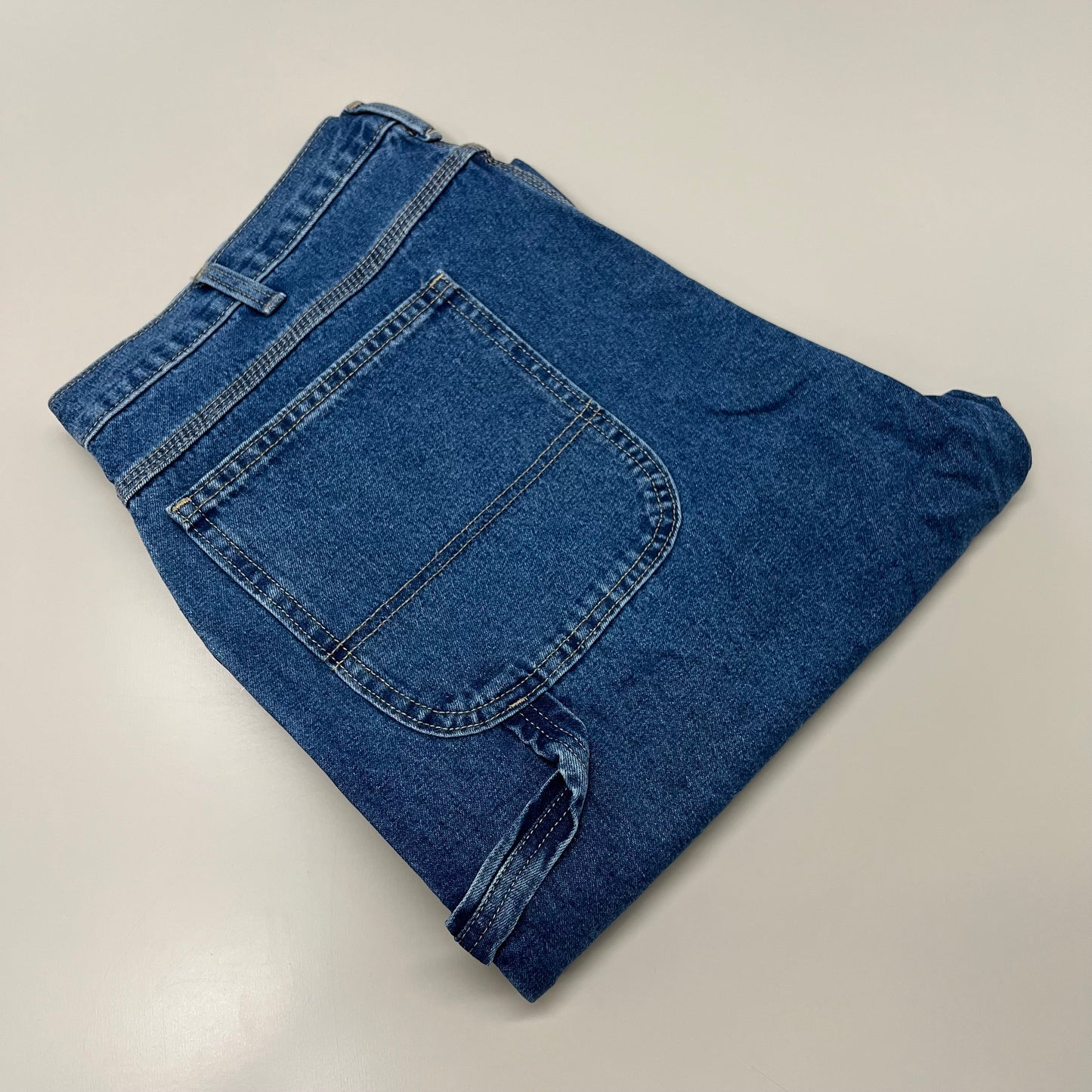 DICKIES Relaxed Fit Carpenter Jean Mns Sz 38X32 Stonewashed Indigo Blue 19294SNB