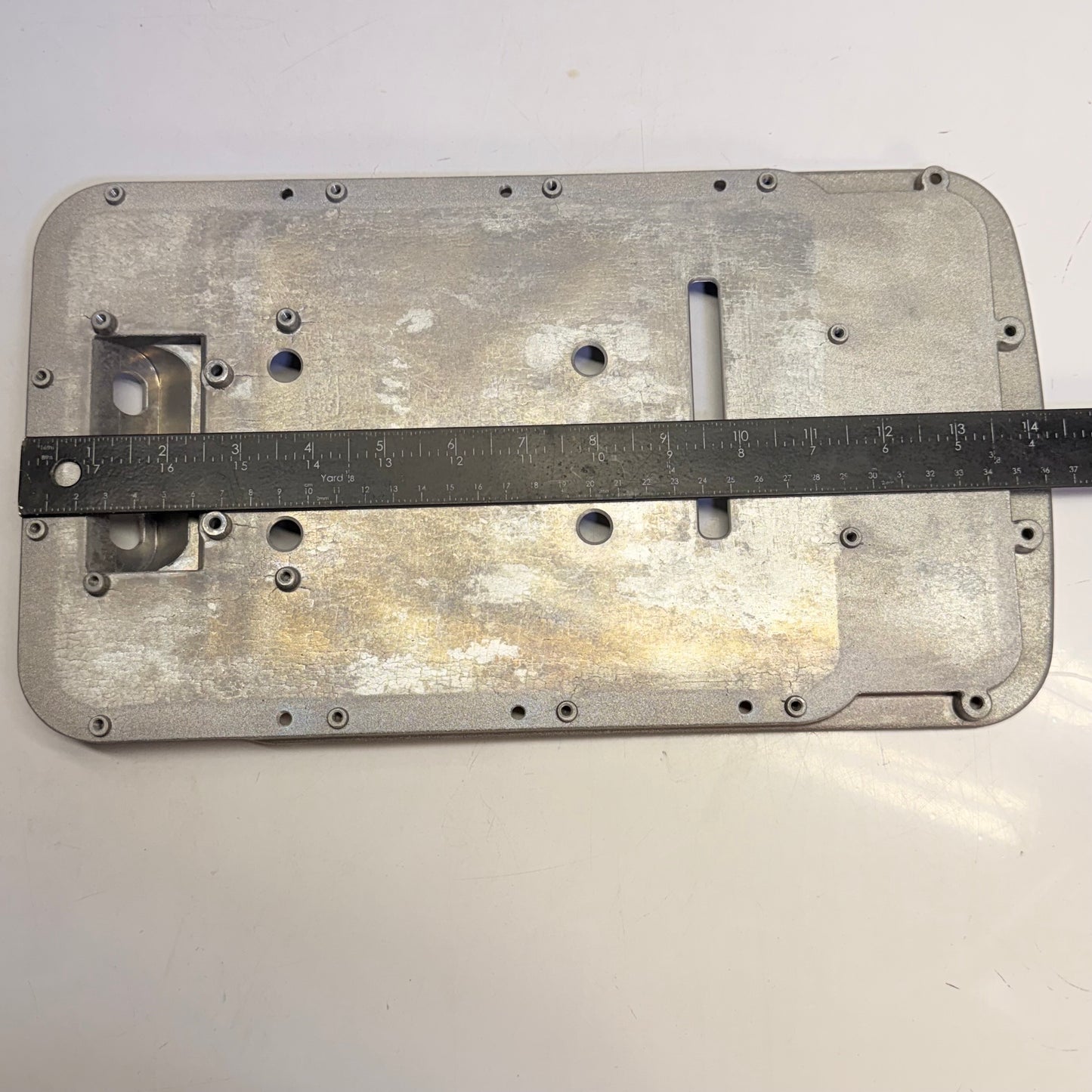 ZA@ Pallet of DAFTEN DIECASTING (330 lbs) *ALUMINUM* Adaptor Plate CNL 1H-P005493-NP