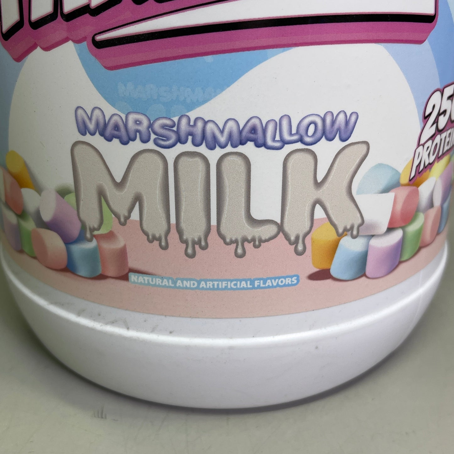 ZA@ AXE & SLEDGE Farm Fed 25G 100%Whey Protein Marshmallow Milk 28 Servings BB 04/26 C