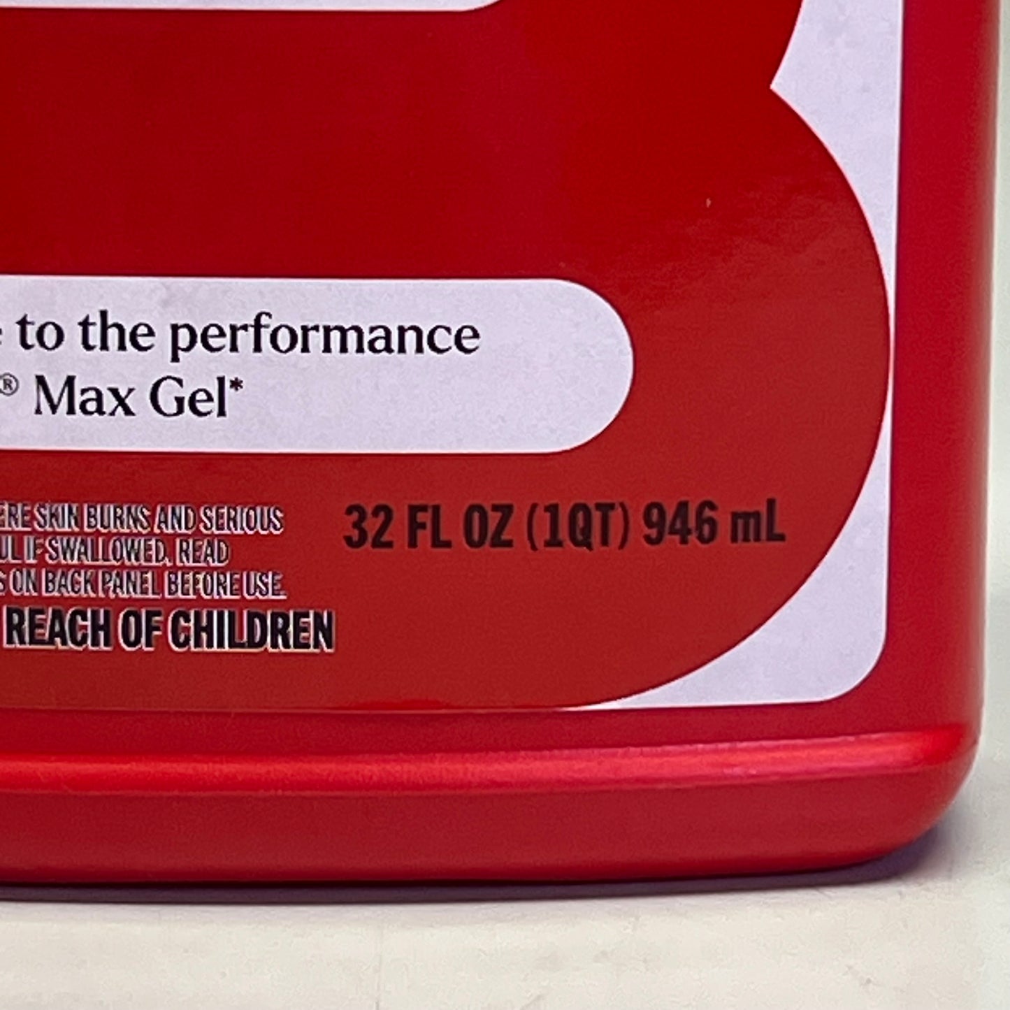 BASICALLY (2 PACK) Drain Clog Remover Gel 32 Oz 32 fl oz Red V001