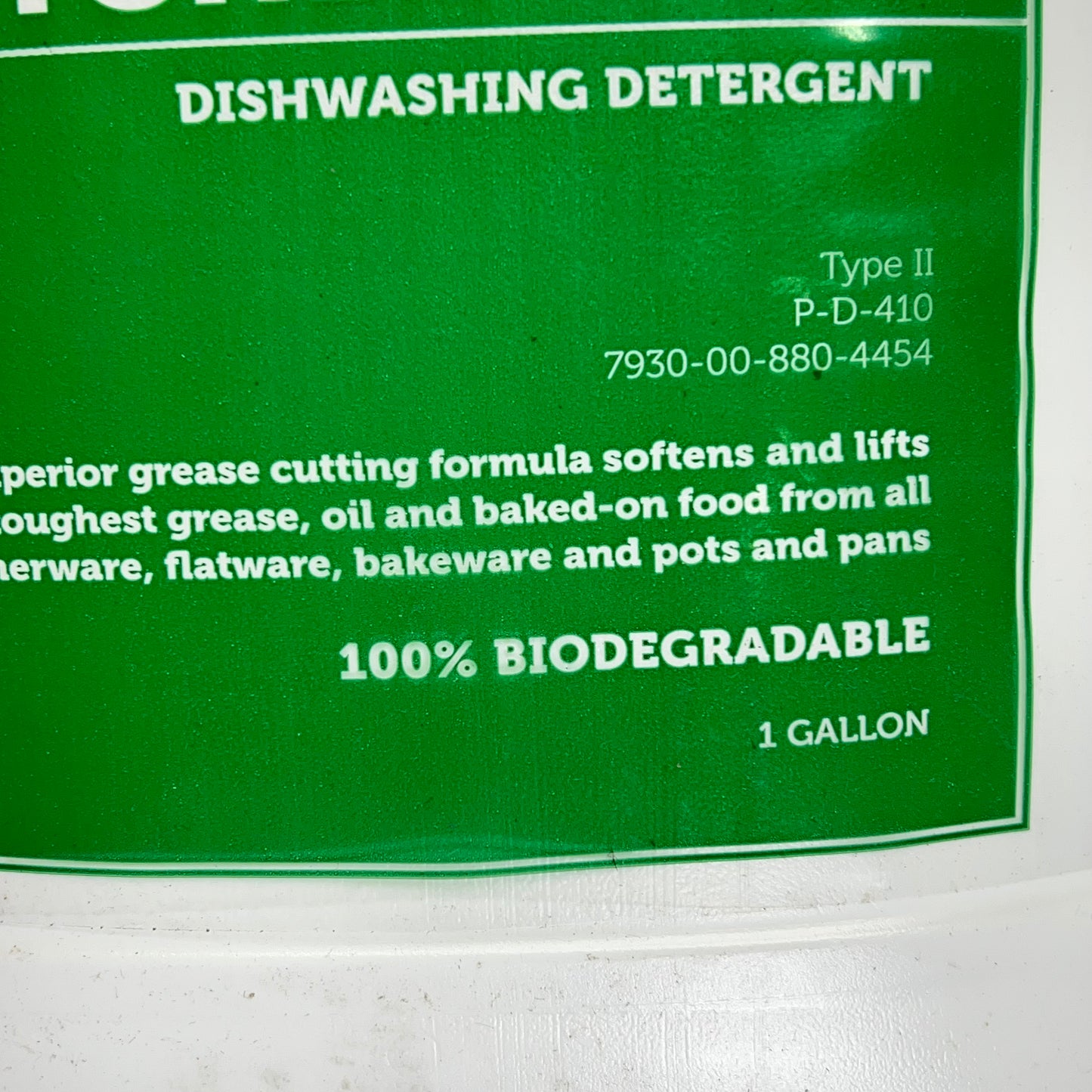 SKILCRAFT (2 PACK) Kitchen Mate Dishwashing Detergent 1 Gal Clear 1064011
