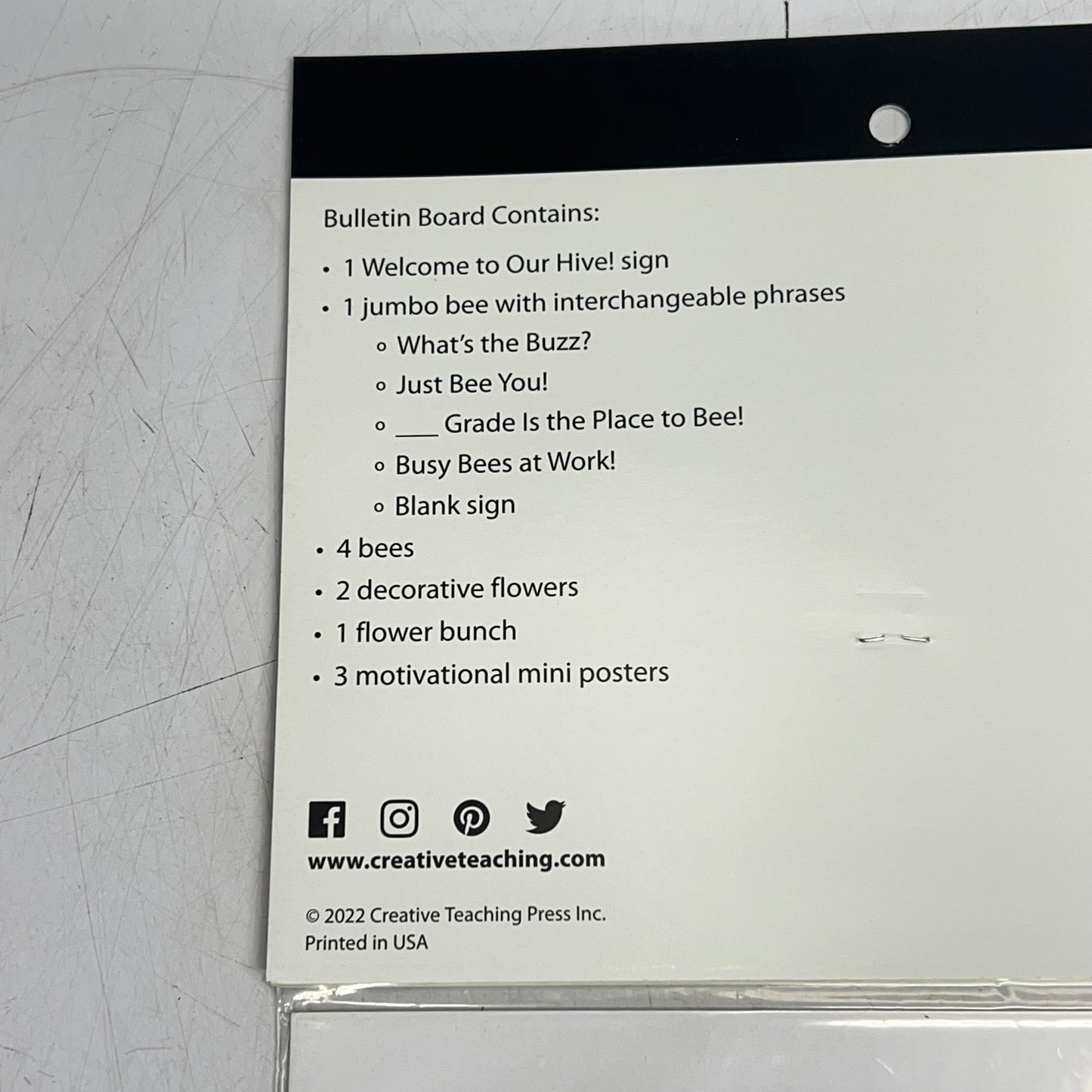 CREATING TEACHING PRESS (2 PACK) Busy Bees Bulletin Board 17 Piece  CTP 10670