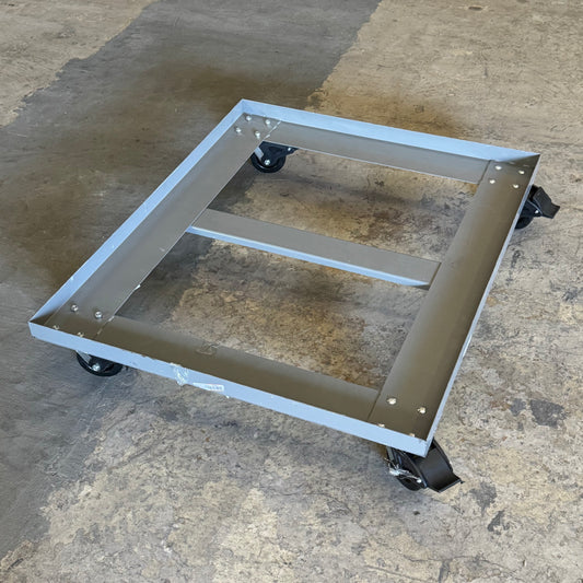 LITTLE GIANT Pallet Dolly Open Deck 40"x48" Silver PD-4048-6PH-LR